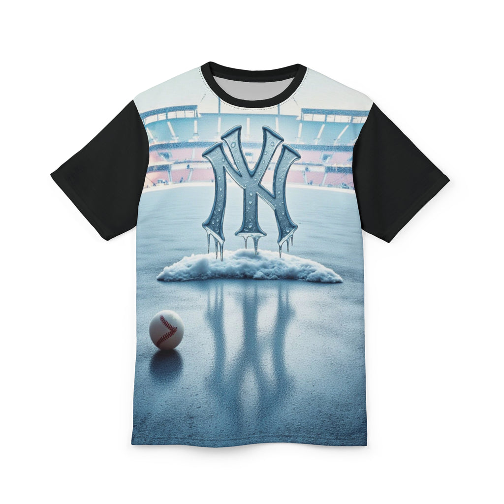 Cool Ice New York Unisex Cut & Sew Tee, Baseball Fan Shirt, Winter Apparel, Sports Gift, Unique Fashion Statement