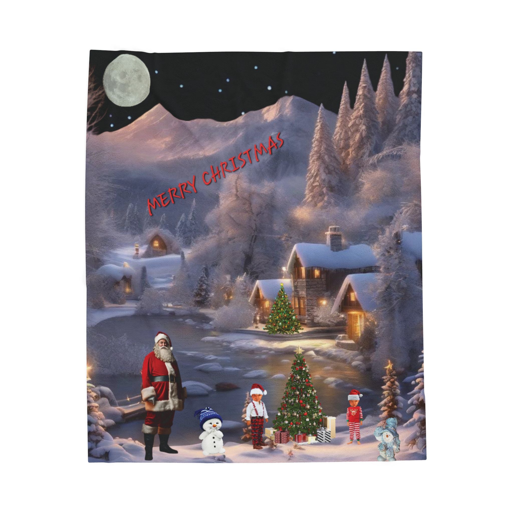 Christmas Velvet Blanket