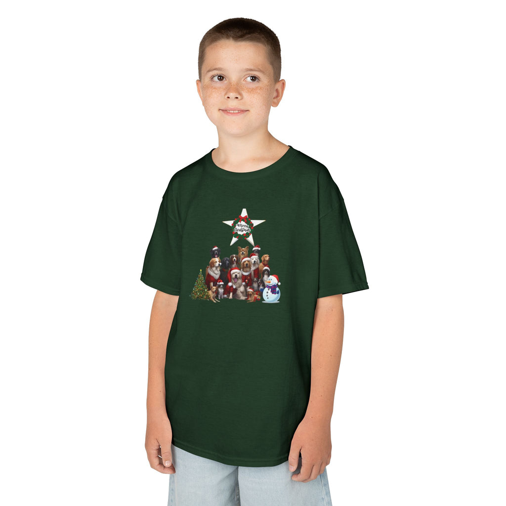 Christmas Kids Tee with Fun Holiday Design