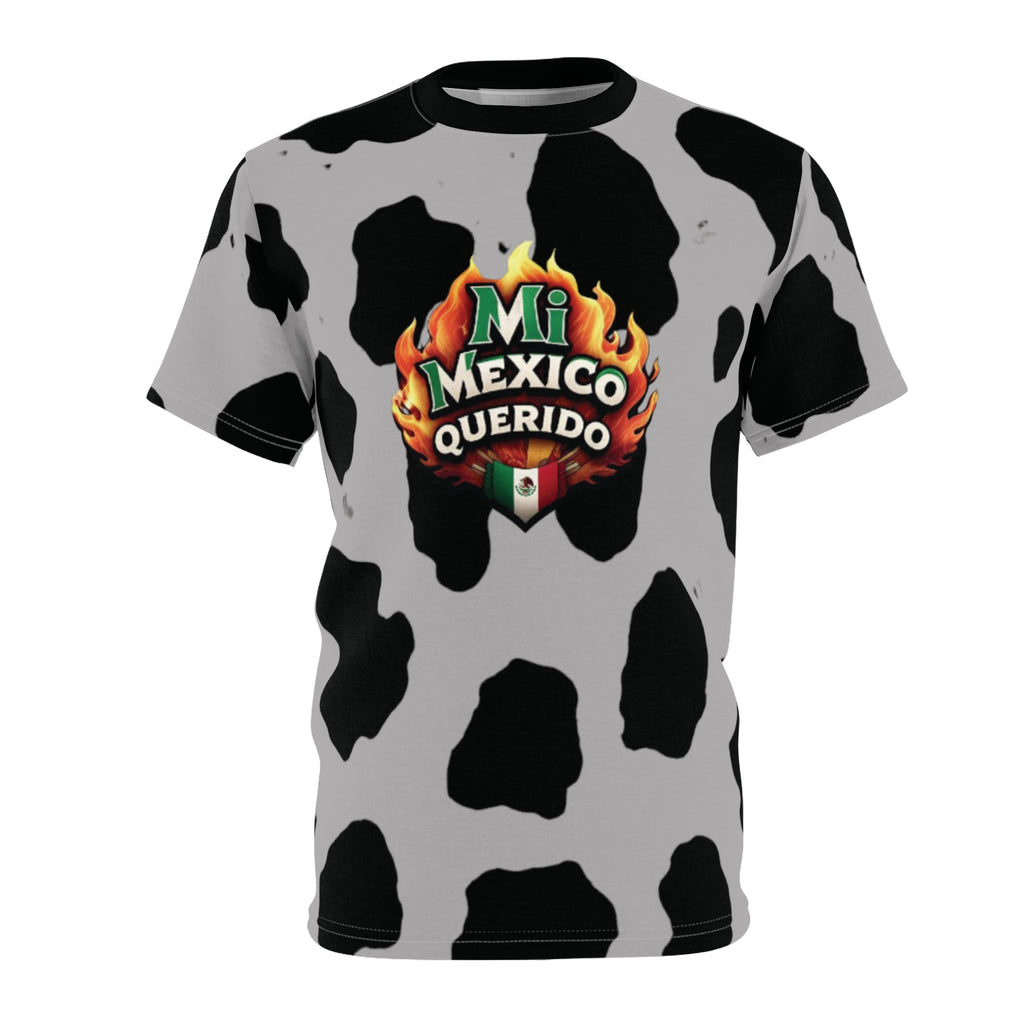 Camiseta "Mi México Querido" Estilo Vaca - ¡Orgullo Mexicano con Toque Único!