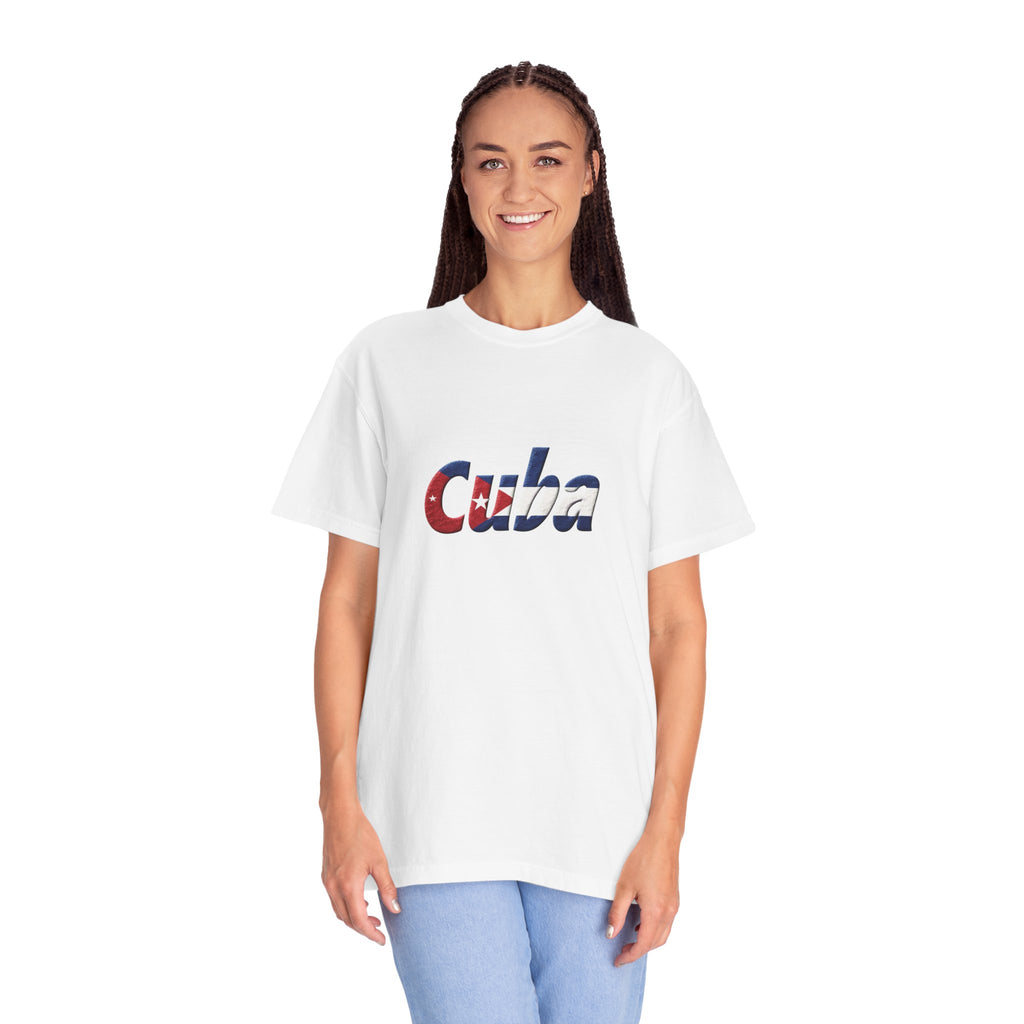 Camiseta teñida Comfort Colors: personalizable, 100 % algodón hilado en anillo