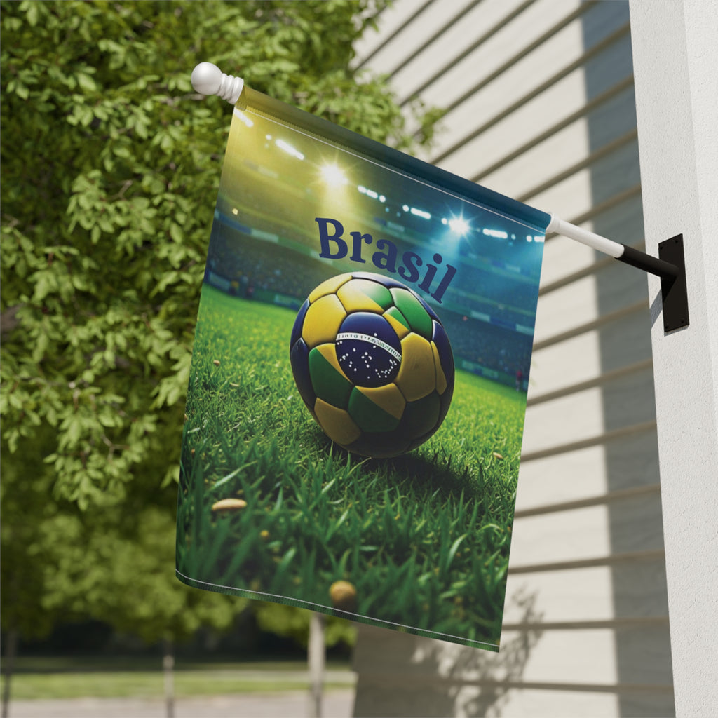 Brasil Soccer Garden Flag – Football Stadium Yard Banner