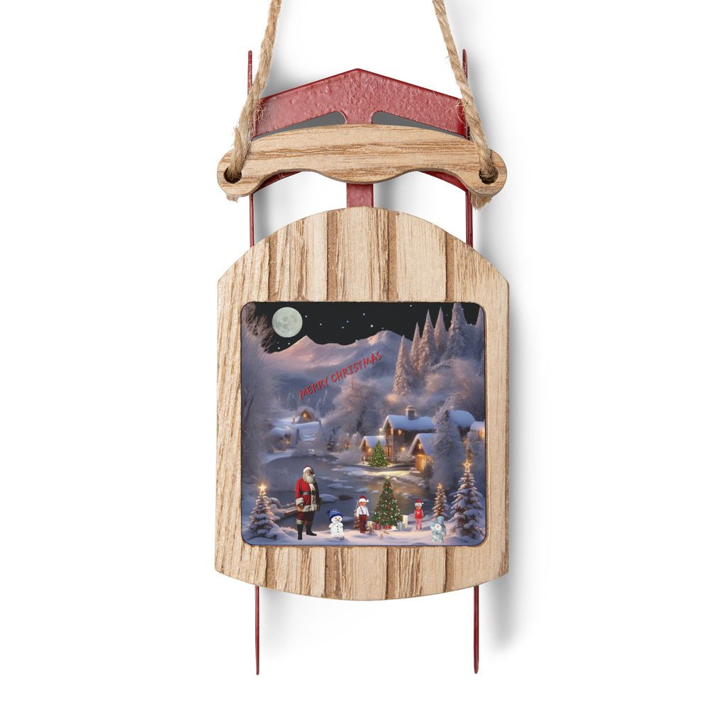 Sled Ornaments