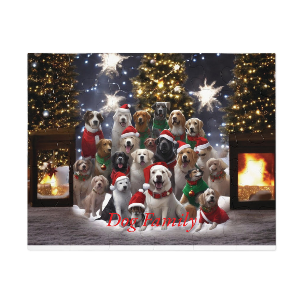 Dog Christmas Puzzle