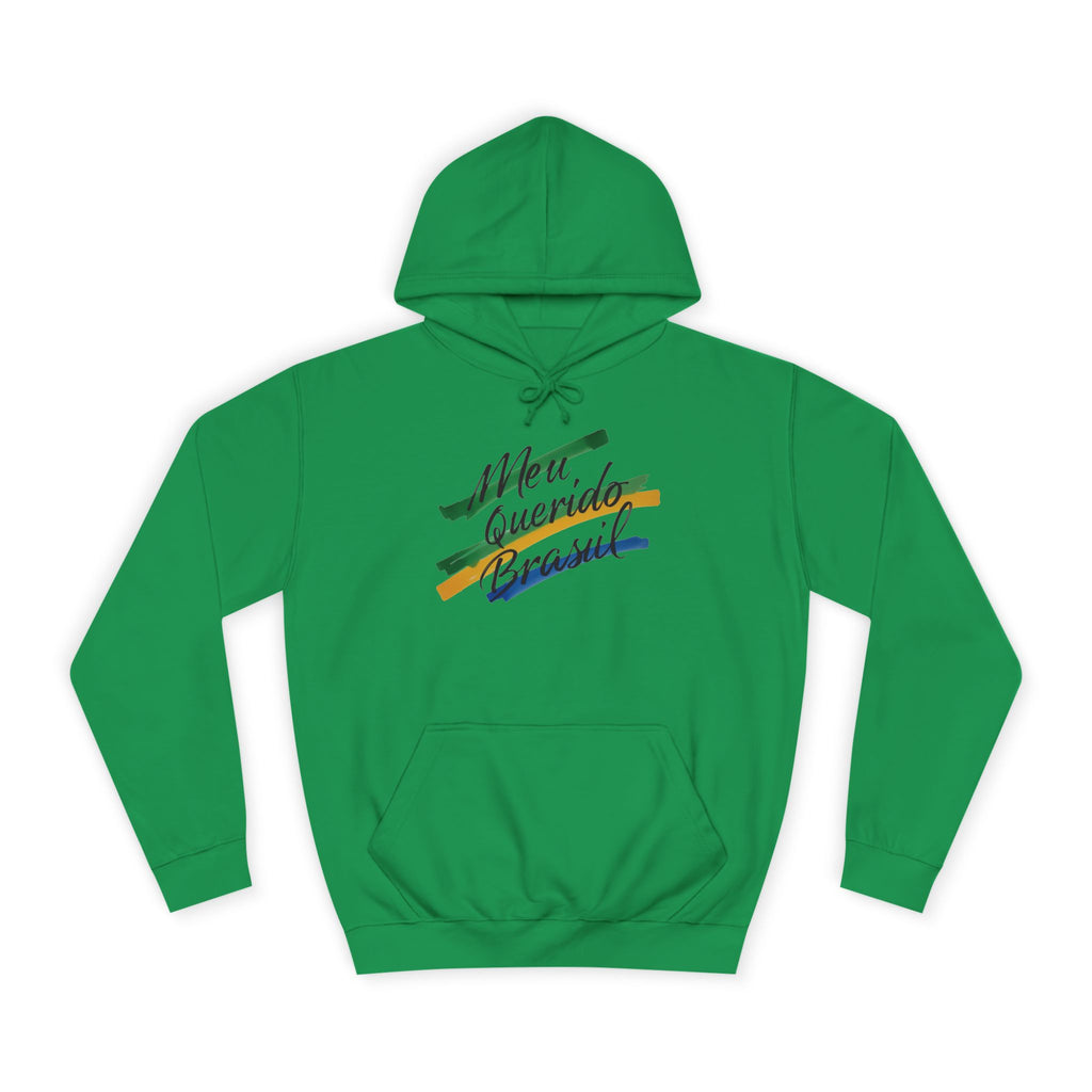 Moletom Universitário Unisex - 'Meu Querido Brasil' - Casual Comfort for Students