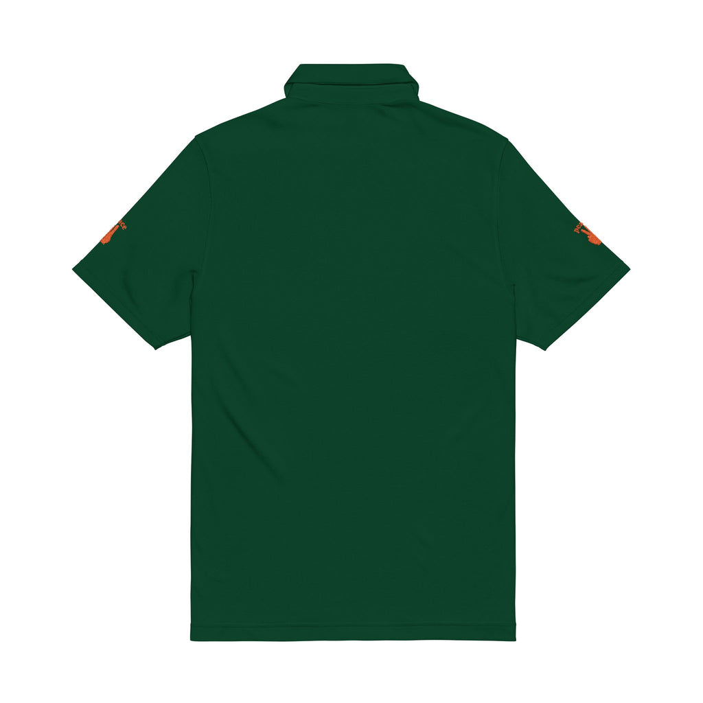 Peace Symbol Embroidered Men's Polo Shirt | Casual Wear, Gift for Him, Sportswear, Summer Fashion, Dad Gift