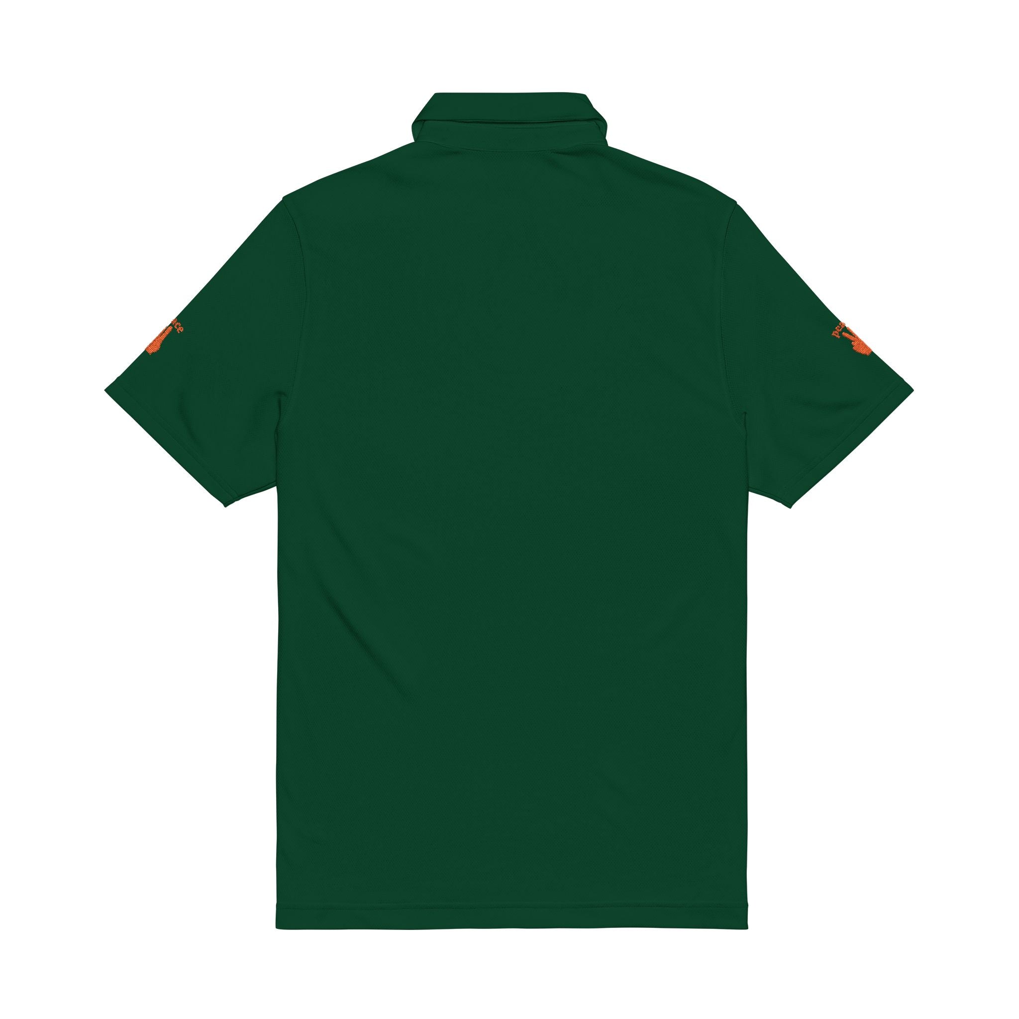 Peace Symbol Embroidered Men's Polo Shirt | Casual Wear, Gift for Him, Sportswear, Summer Fashion, Dad Gift