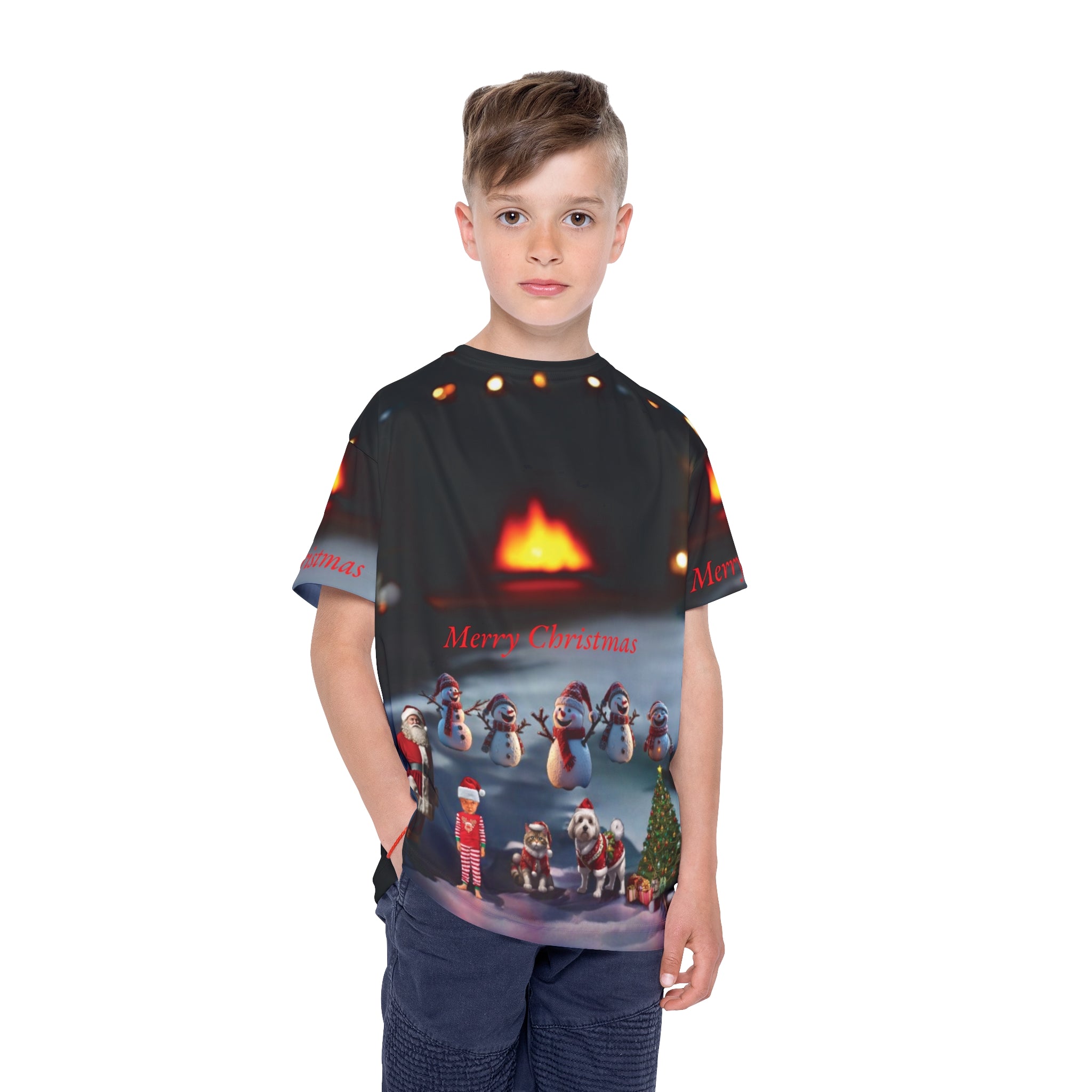 Unisex, kids and Girls Christmas T-shirt