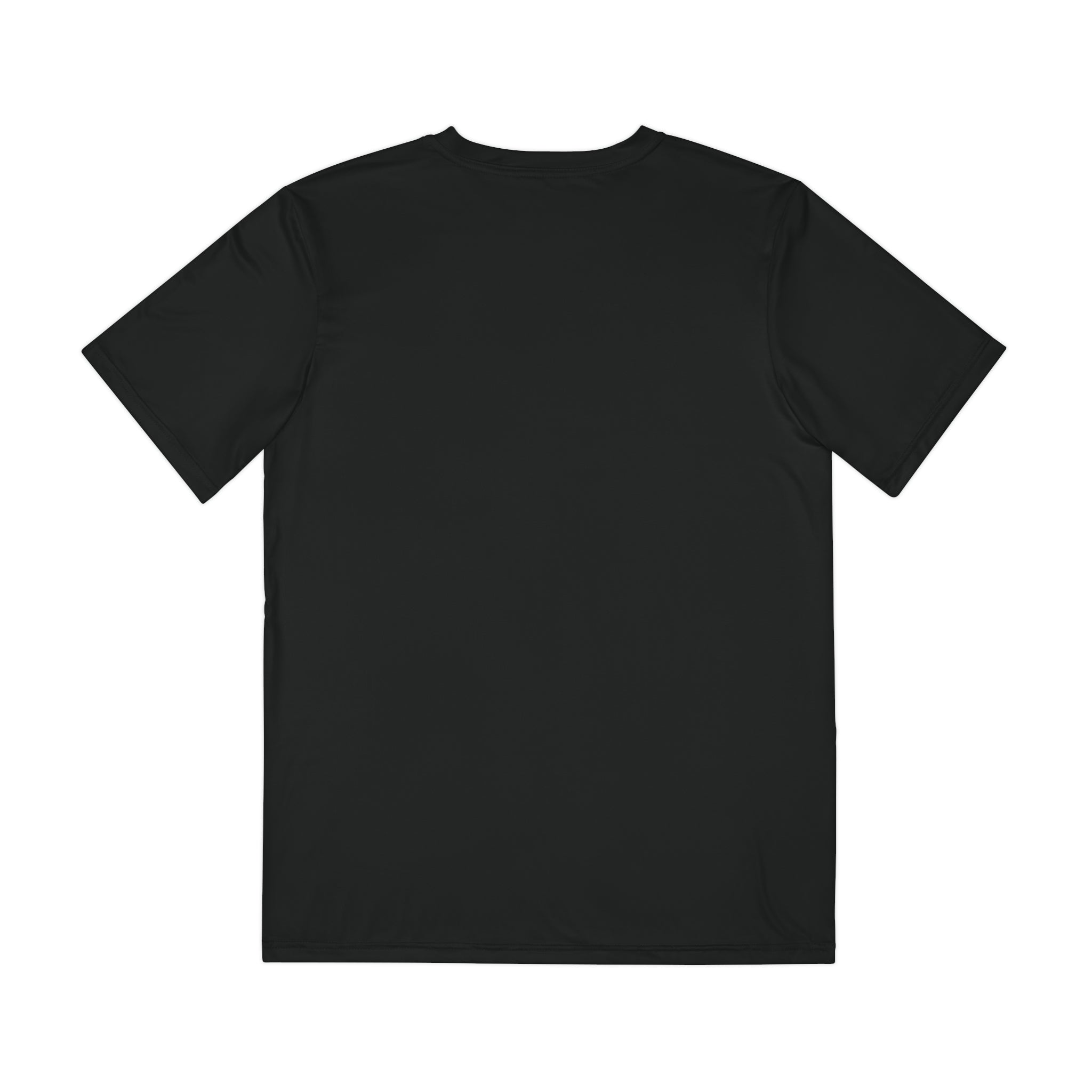 Miami Nightscape Polyester Tee — Neon City Lights Graphic Shirt