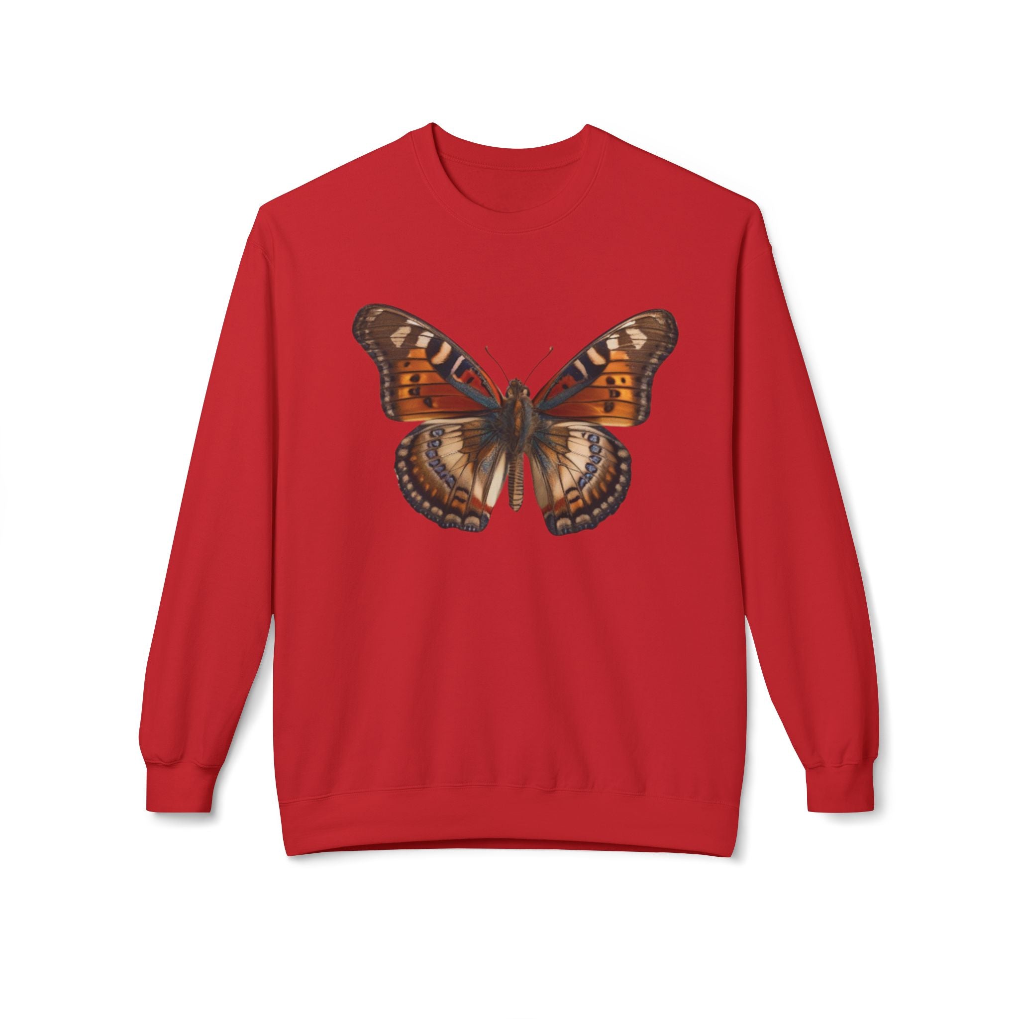 Butterfly Crewneck Sweatshirt for Women 
