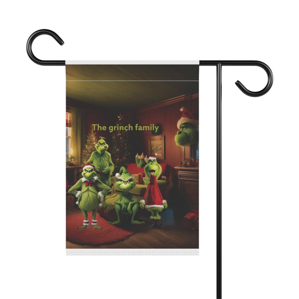 Banner - Grinch Family Garden & House Welcome Sign