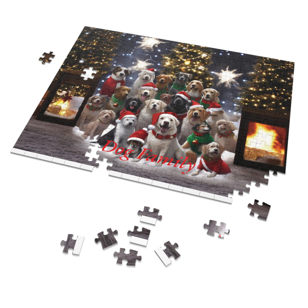 Dog Christmas Puzzle