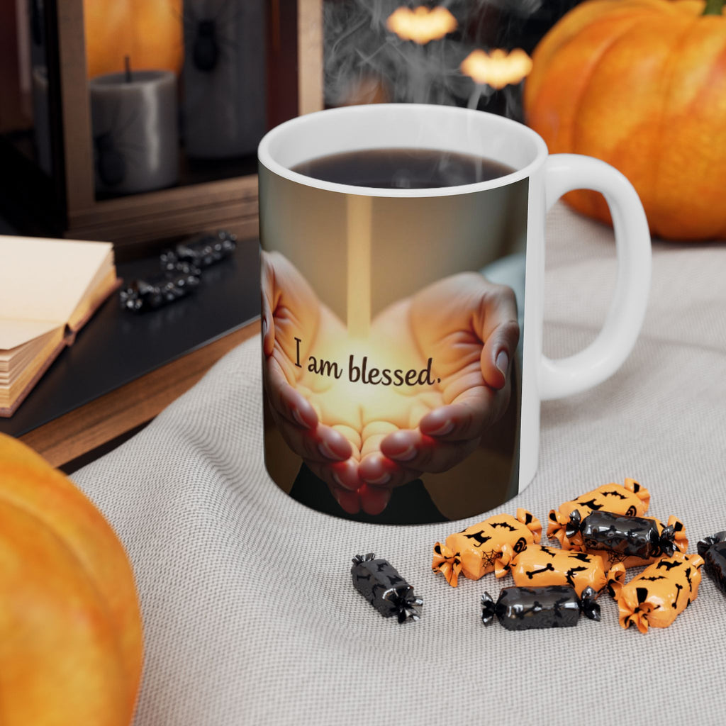 Inspirational Mug - 'I Am Blessed' - Mindfulness and Gratitude Gift