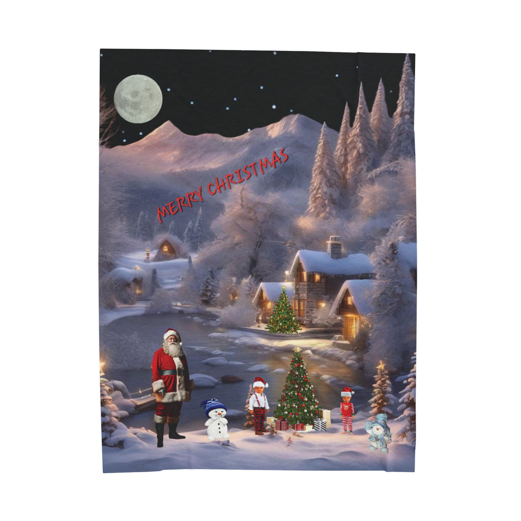 Christmas Velvet Blanket