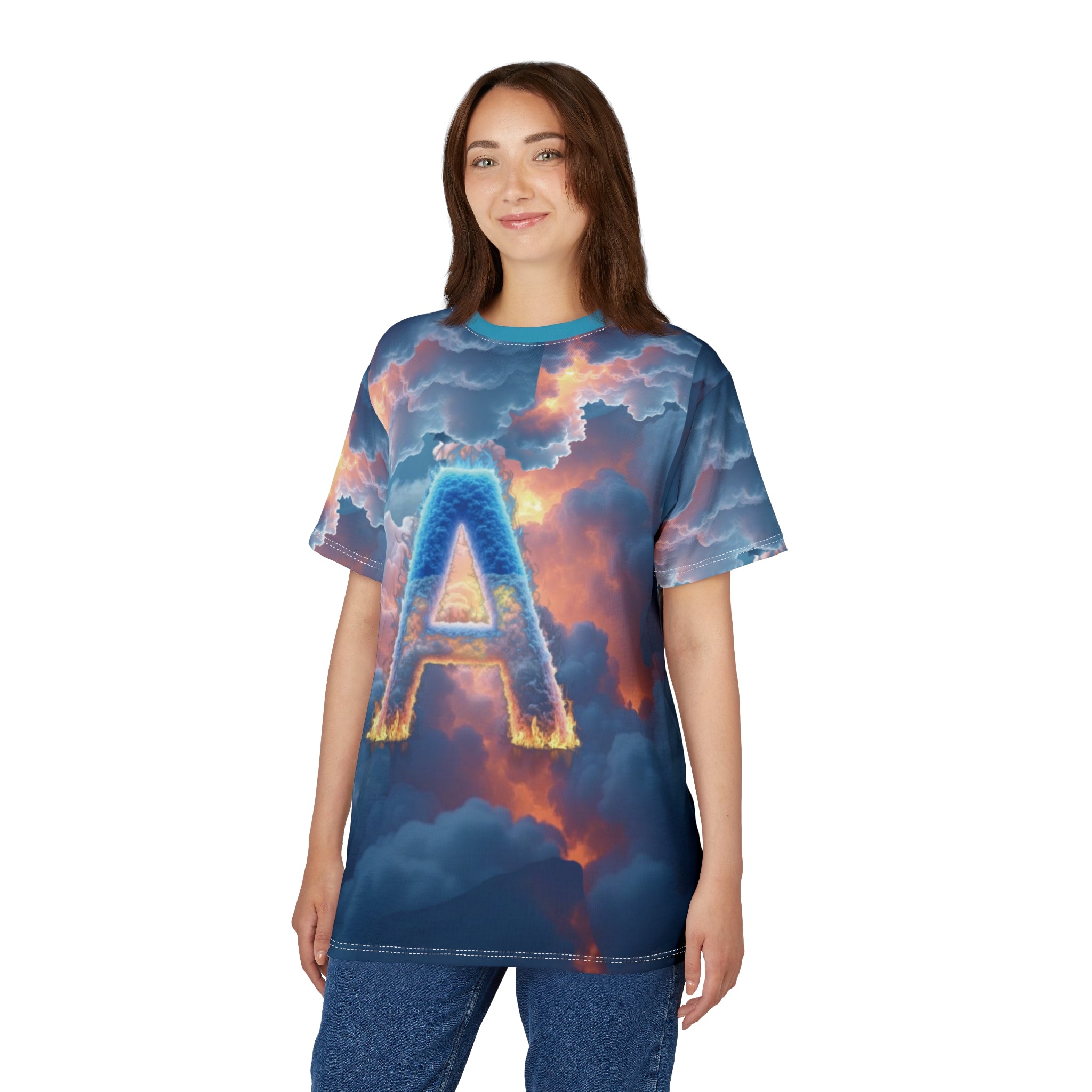 Camiseta Argentina con llamas de fuego