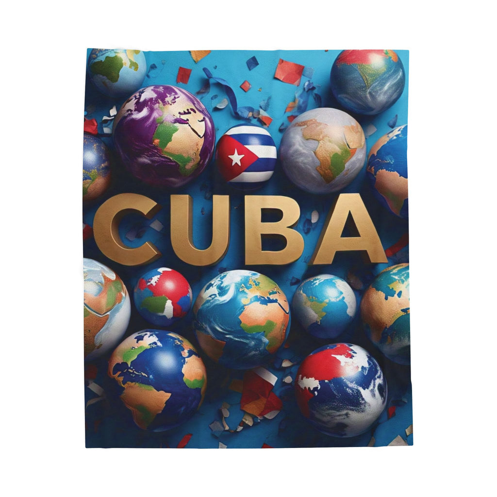 Manta de felpa cubana