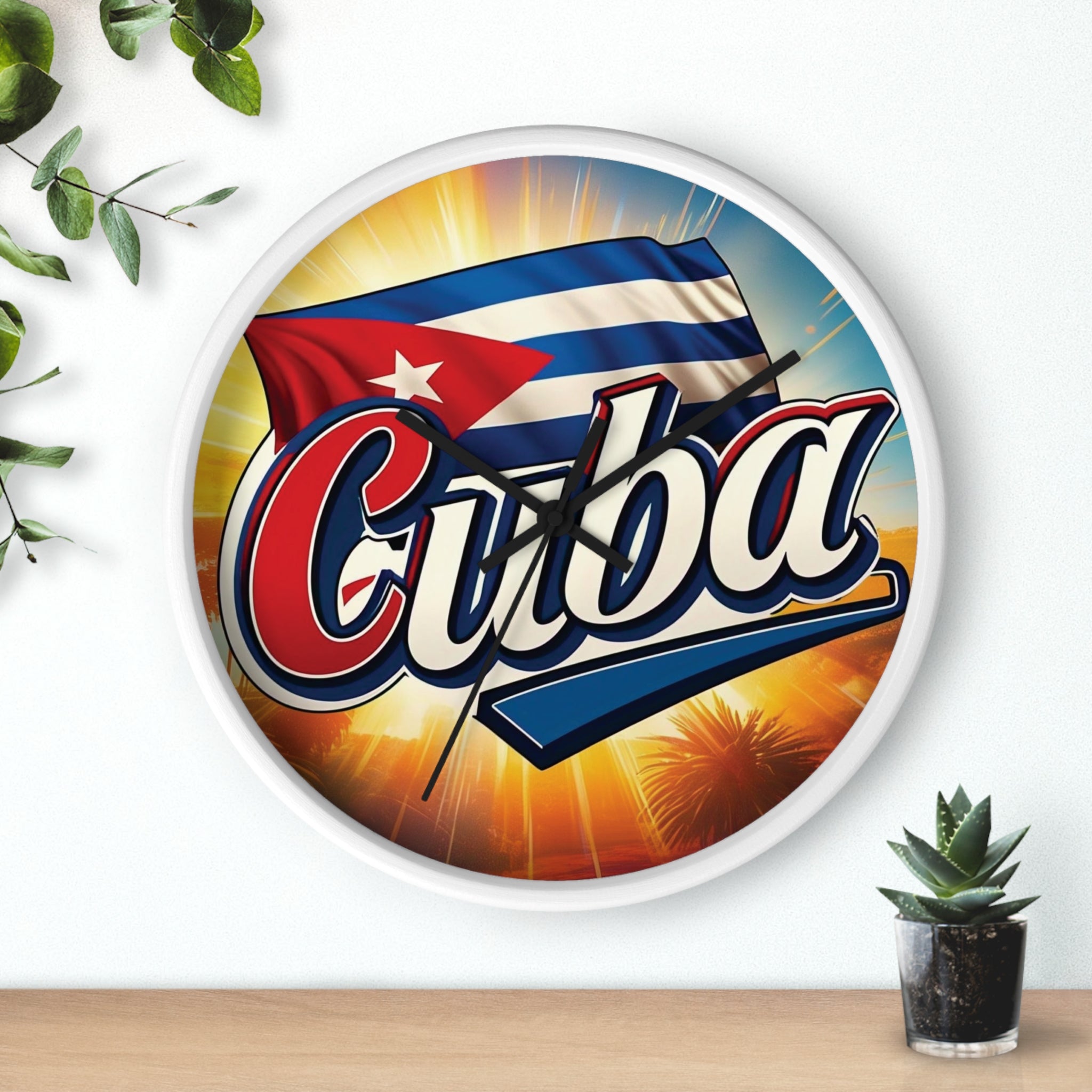 Reloj de pared cubano