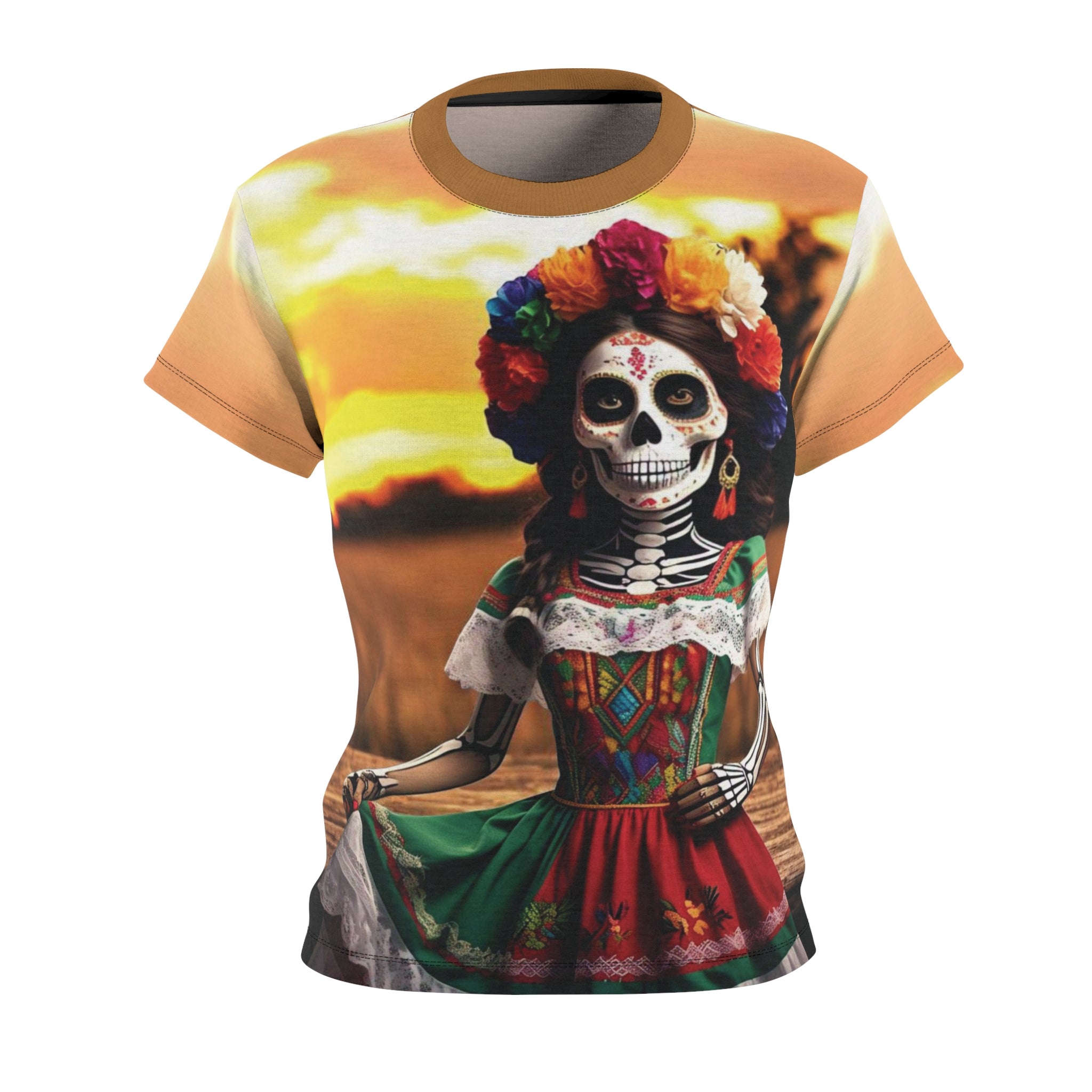 Camiseta “Catrina Mexicana” – Arte del Día de Muertos