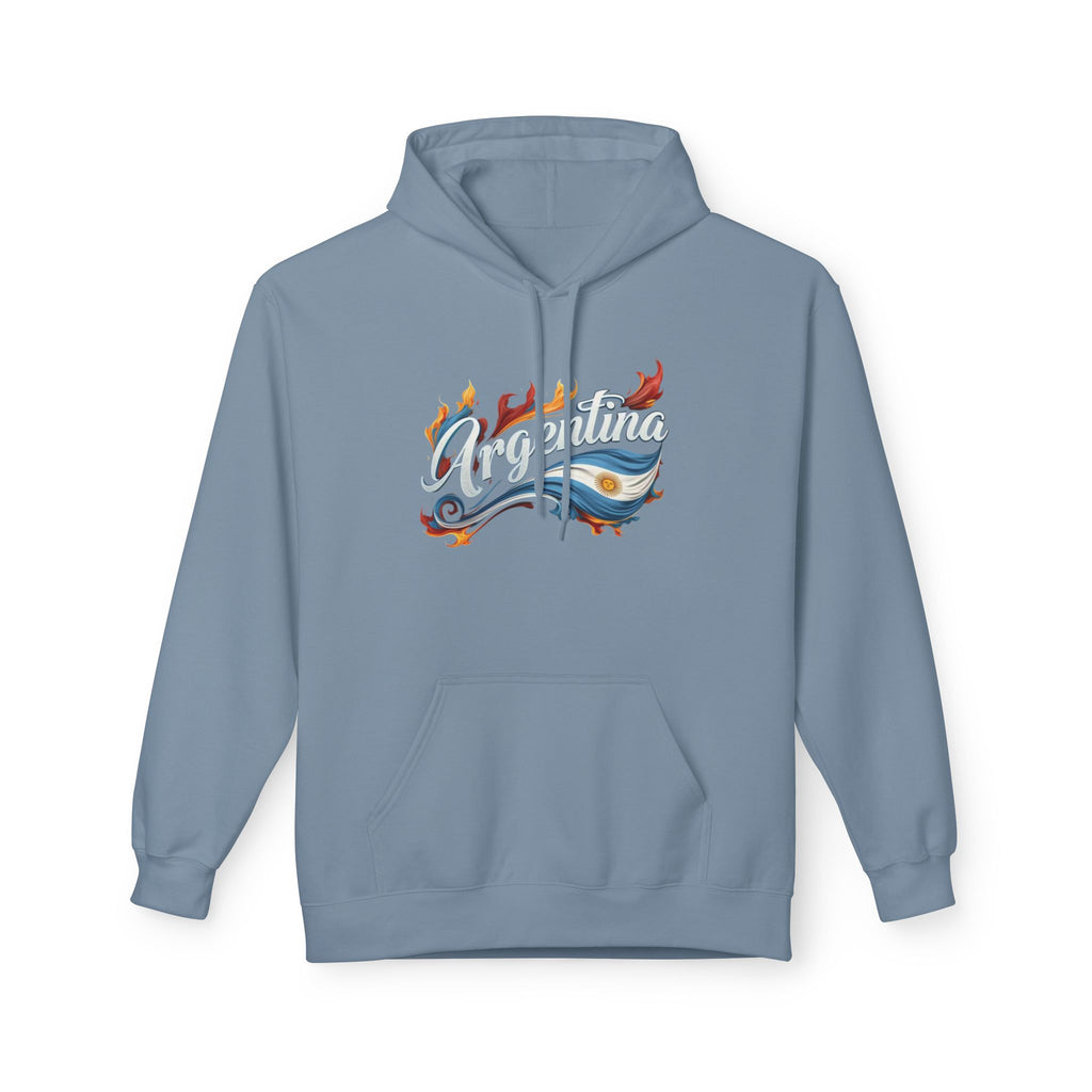 Argentina Flames Fleece Hoodie
