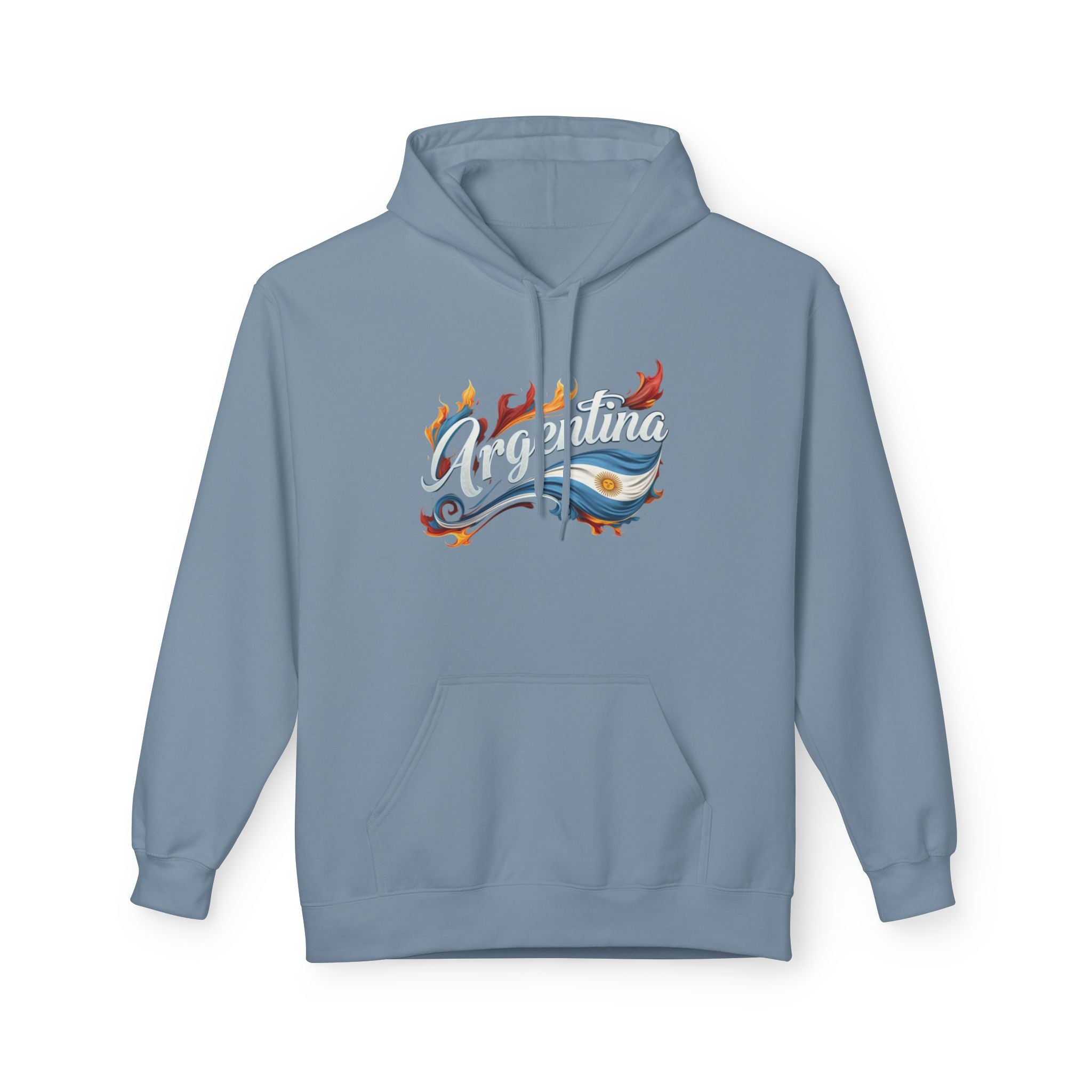 Argentina Flames Fleece Hoodie