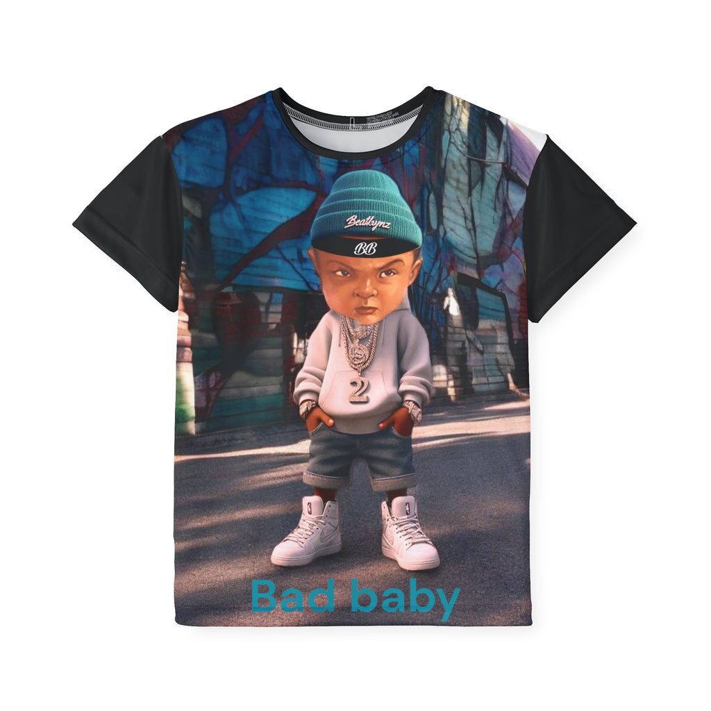 Kids T-Shirt Bad Baby Jersey AI Design, Bad baby brand 