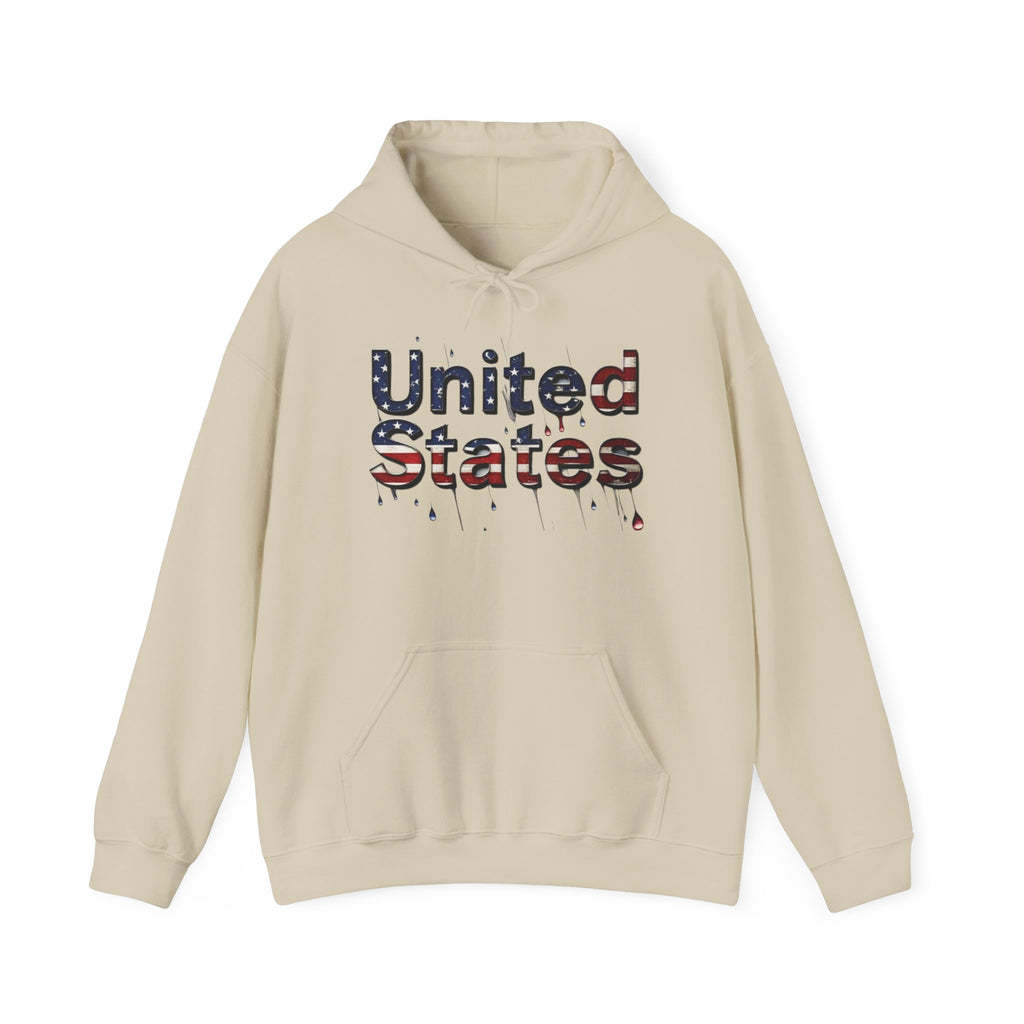 Patriotic Unisex Hooded Sweatshirt - United States Design