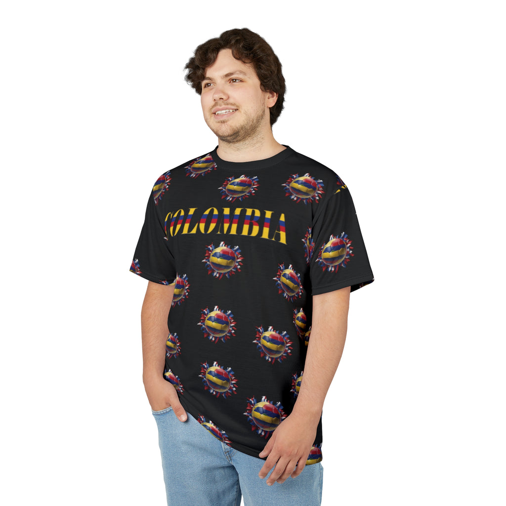 Camiseta colombiana unisex - Tejido de microfibra suave de primera calidad - Regalo ideal para los orgullosos