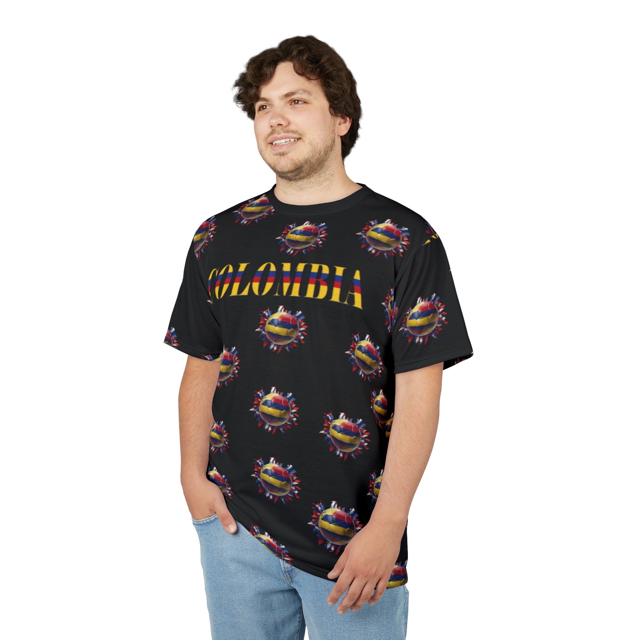 Camiseta colombiana unisex - Tejido de microfibra suave de primera calidad - Regalo ideal para los orgullosos