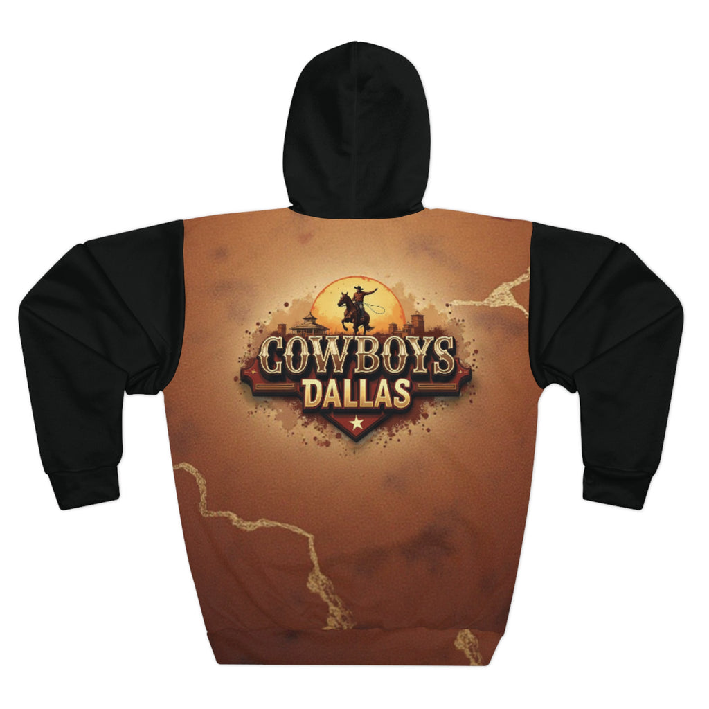 Cowboys Pullover Hoodie | Unisex AOP | Comfortable Sweatshirt , Gift for Him/Her, Tailgating Apparel