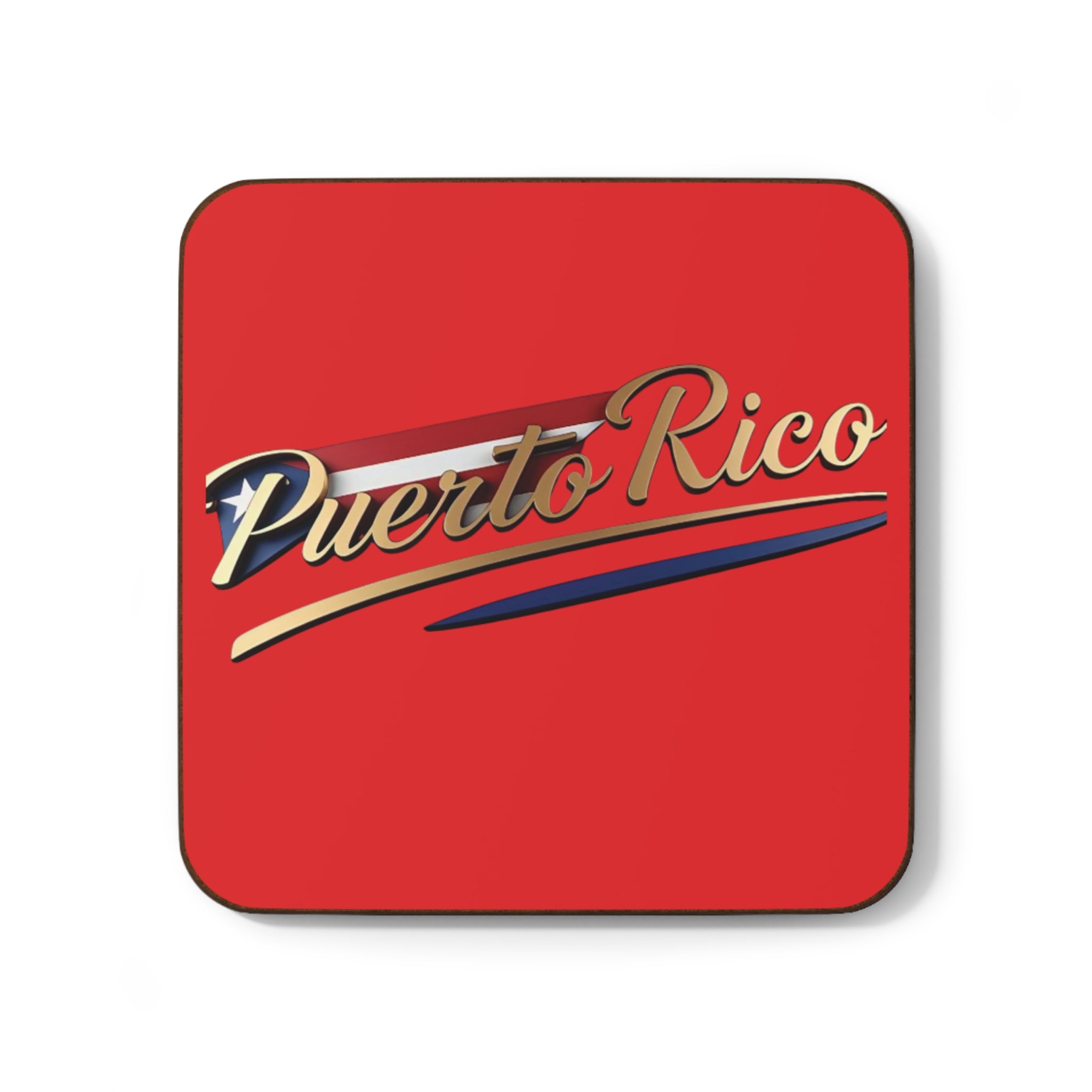 Diseño puertorriqueño para juego de posavasos