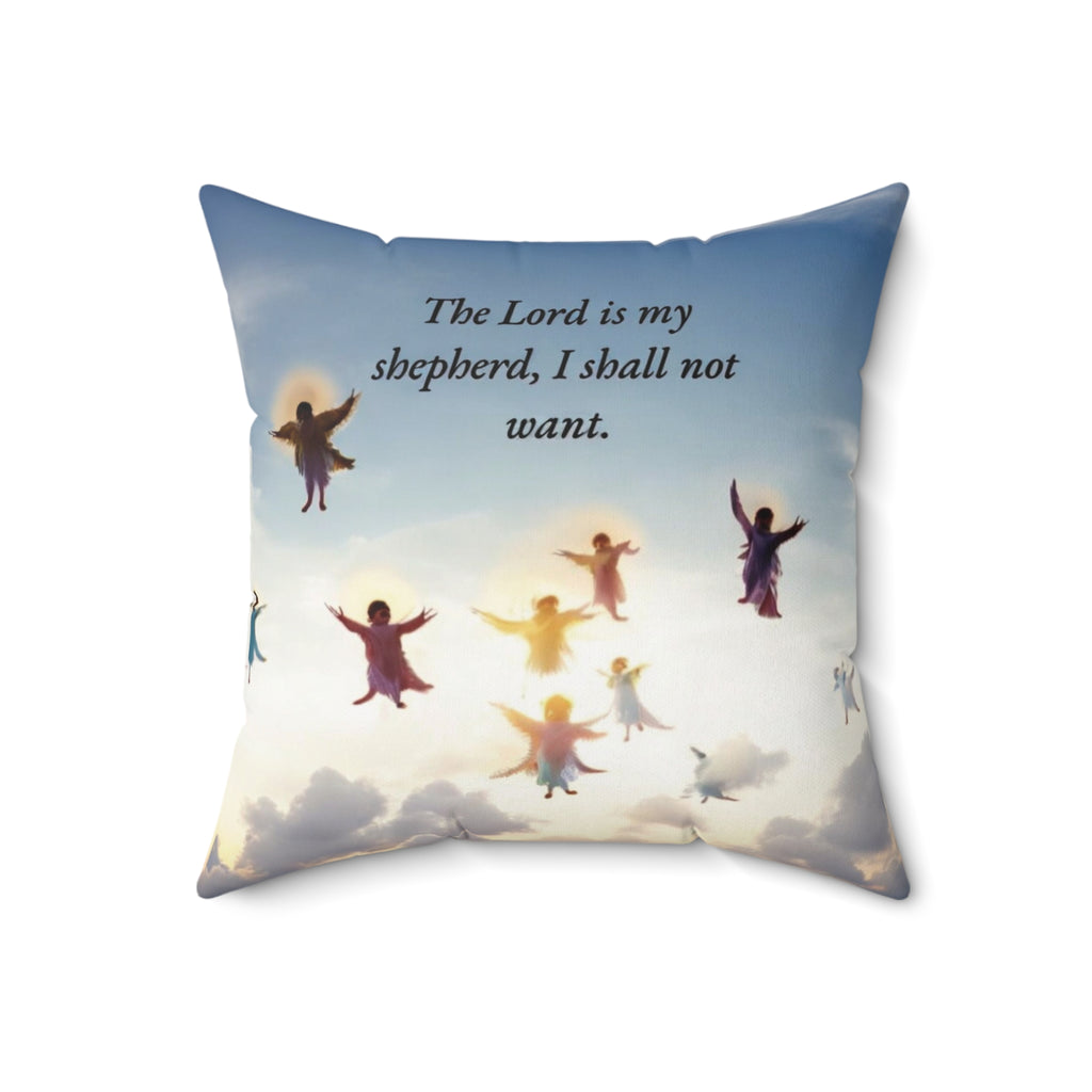 Inspirational Bible Verse Pillow, Faith Decor, Religious Home Accent, Cozy Gift, Christian Cushion