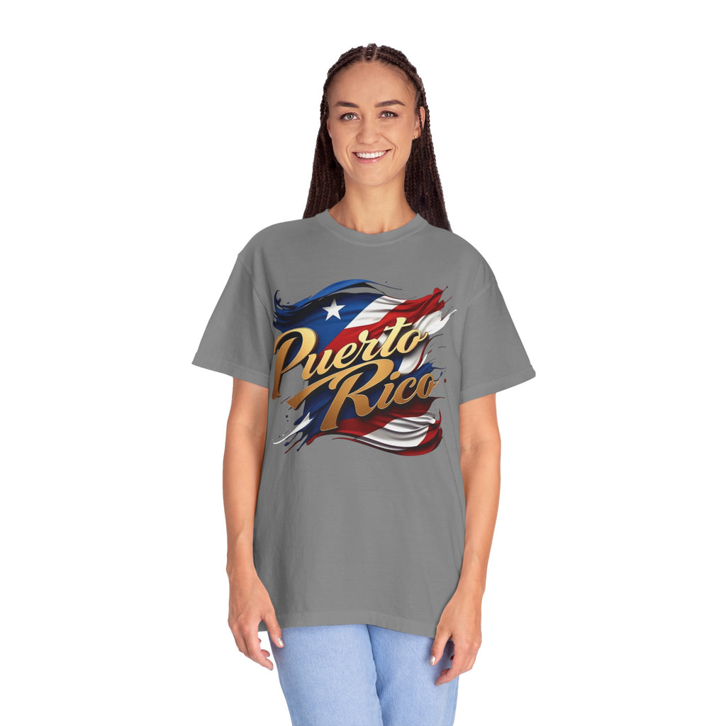 Puerto Rican tie-dye t-shirt