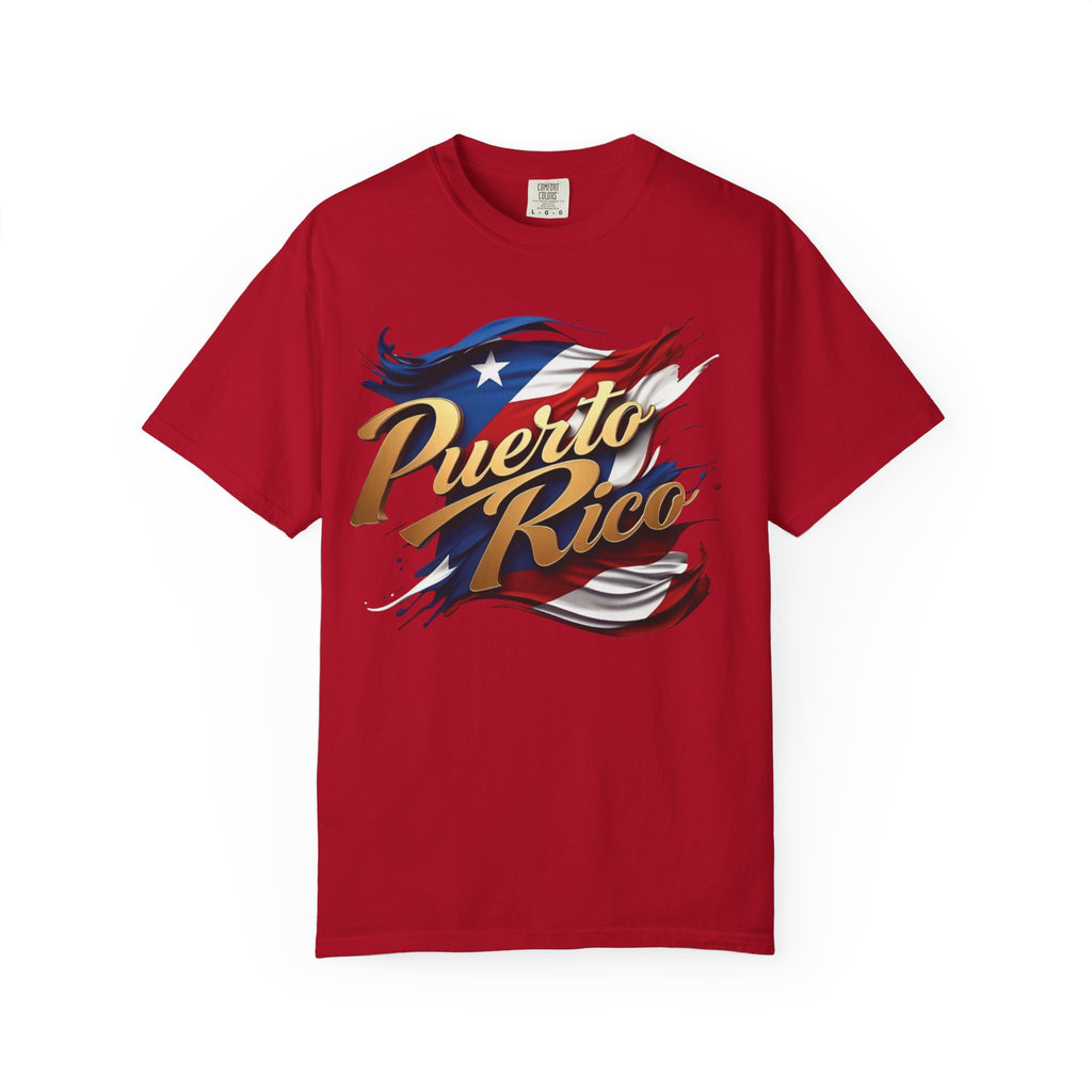 Puerto Rican tie-dye t-shirt