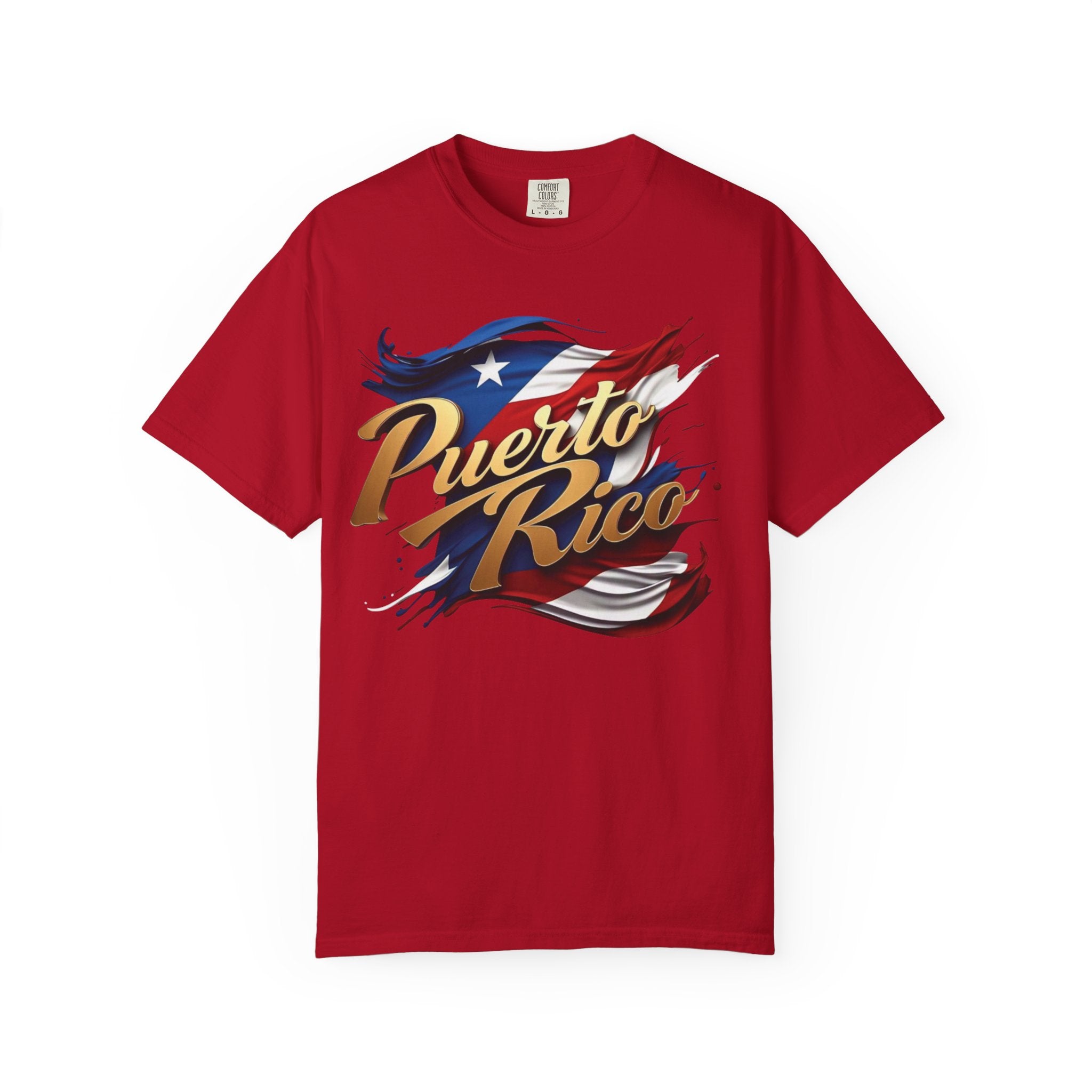 Puerto Rican tie-dye t-shirt