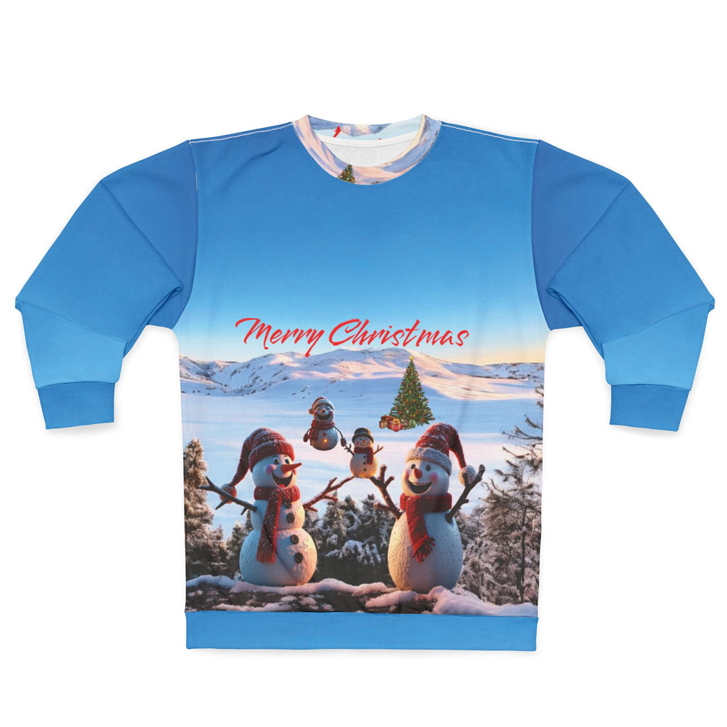 Christmas Snowman Unisex Sweatshirt