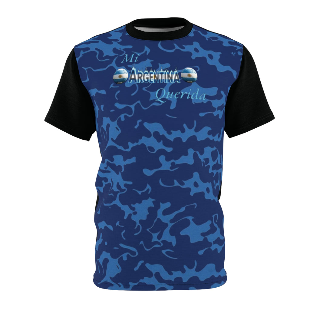 Camiseta de camuflaje personalizada - Camiseta unisex "Mi Argentina Querida" para los argentinos orgullosos