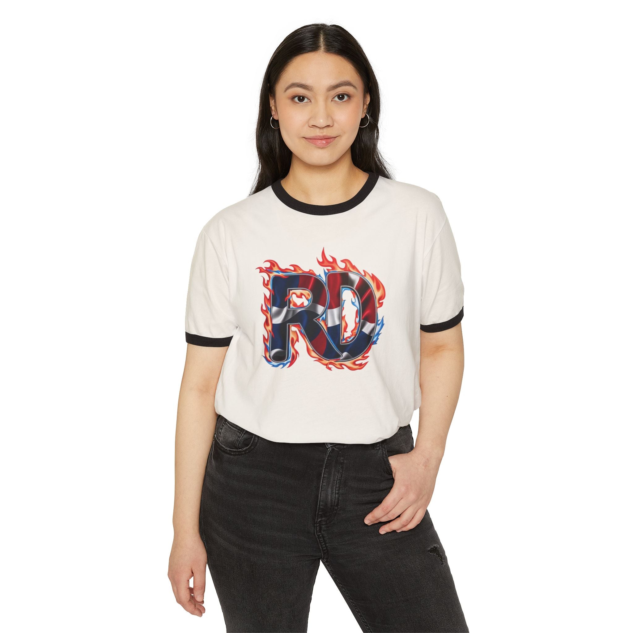 Dominican Republic Llama Unisex Cotton T-Shirt - Fashion Casual Wear