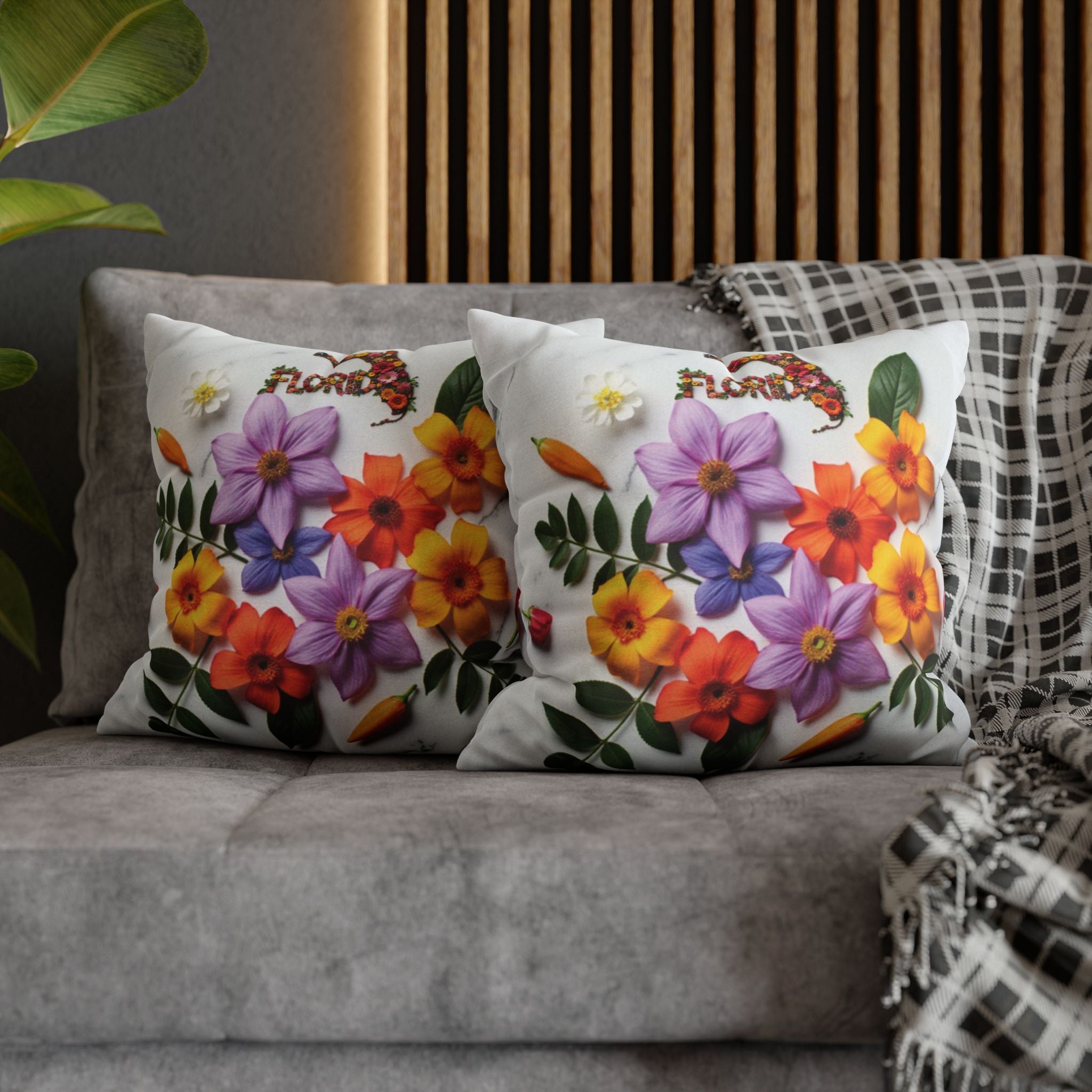 Floral cushion cover “Florida” – Tropical style for your home