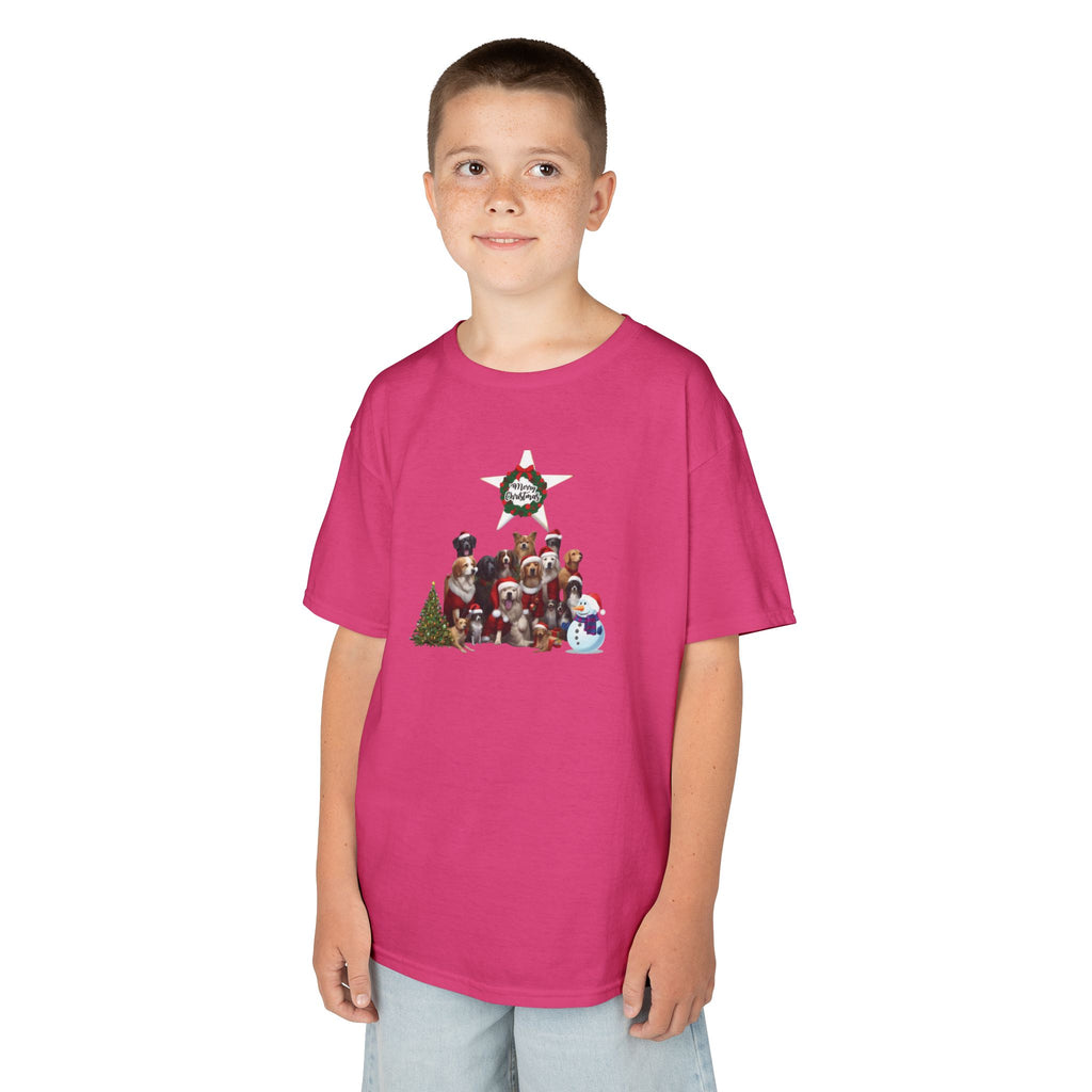 Christmas Kids Tee with Fun Holiday Design