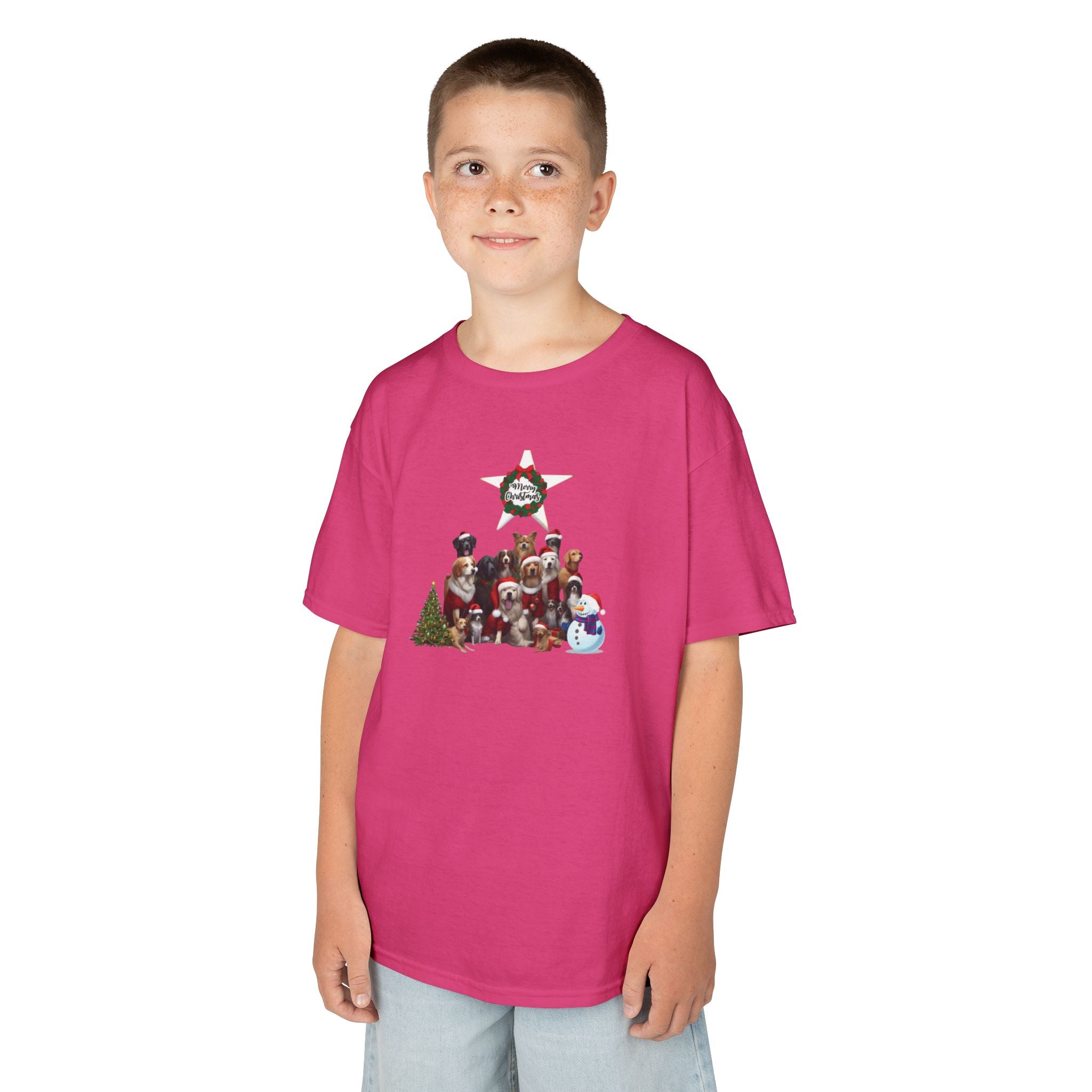 Christmas Kids Tee with Fun Holiday Design