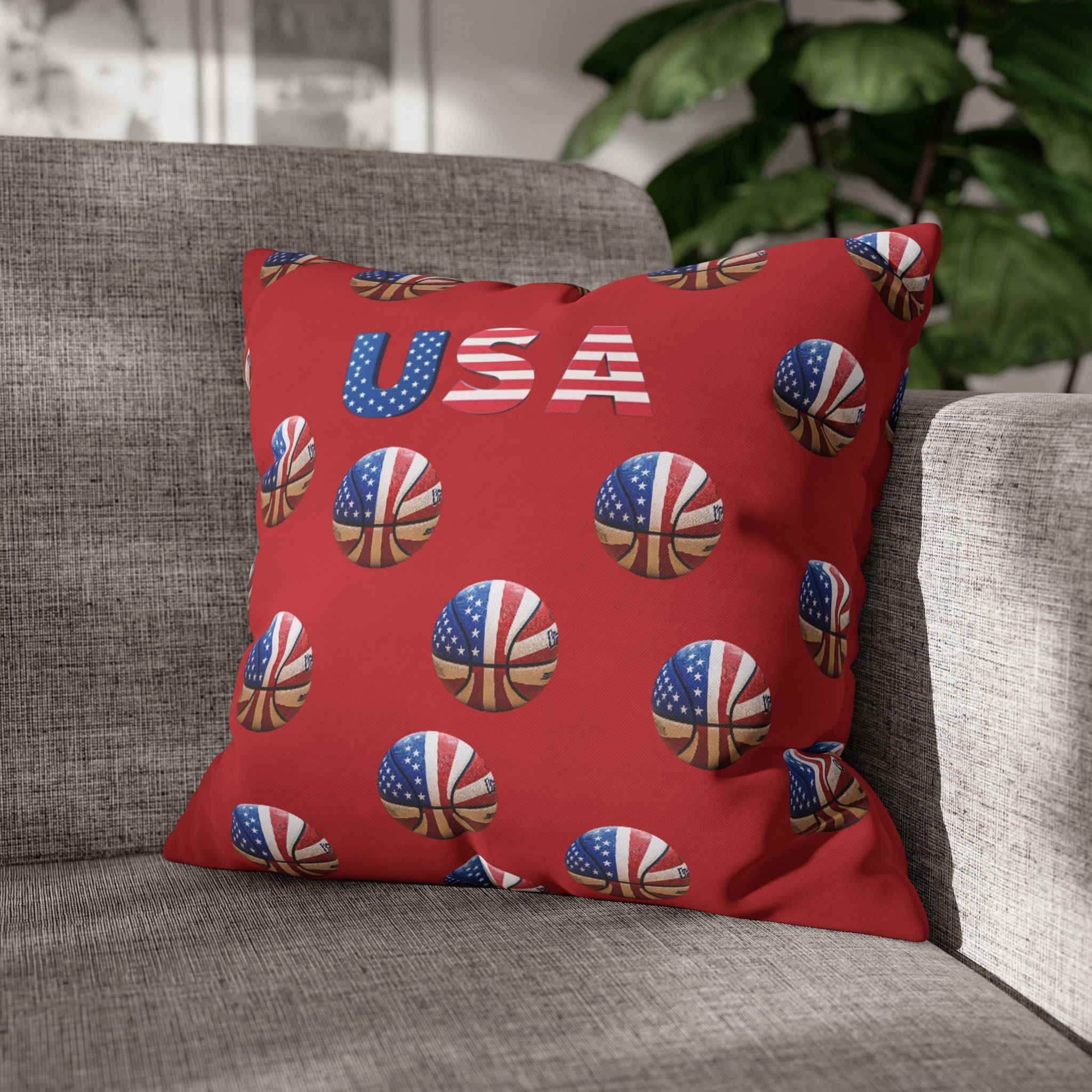 Square Poly Canvas Pillowcase