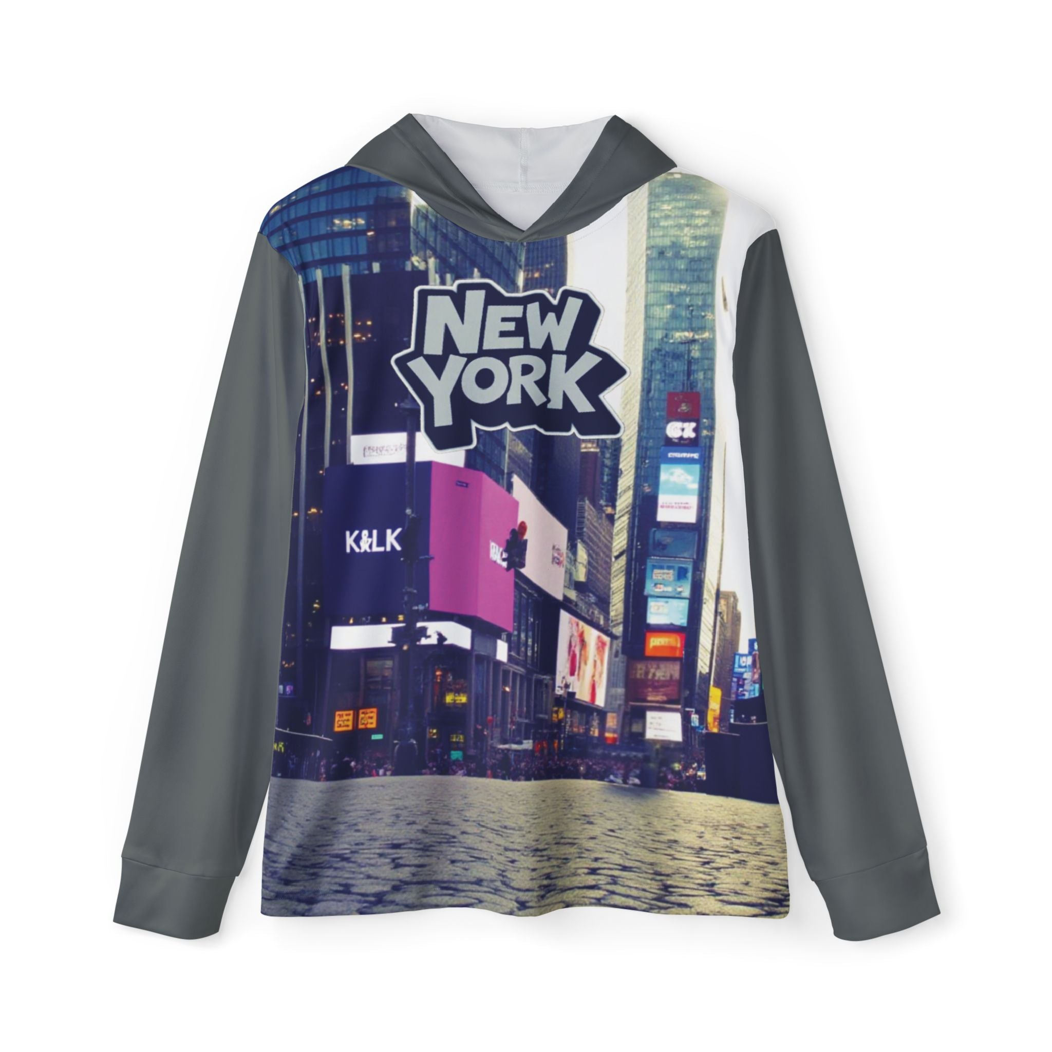 'Times Square Nights' Hoodie – Vibrant Urban Style