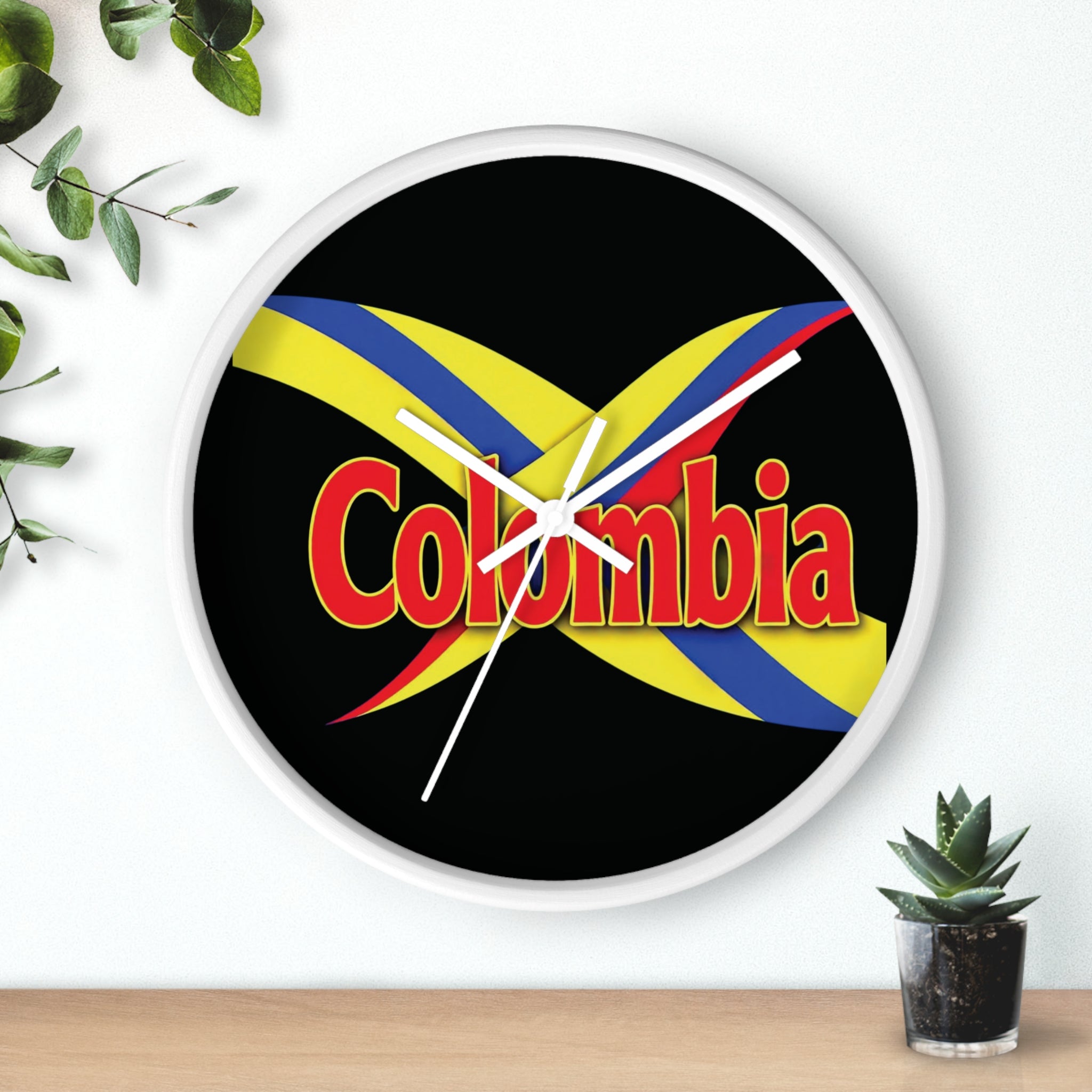 Reloj de pared colombiano