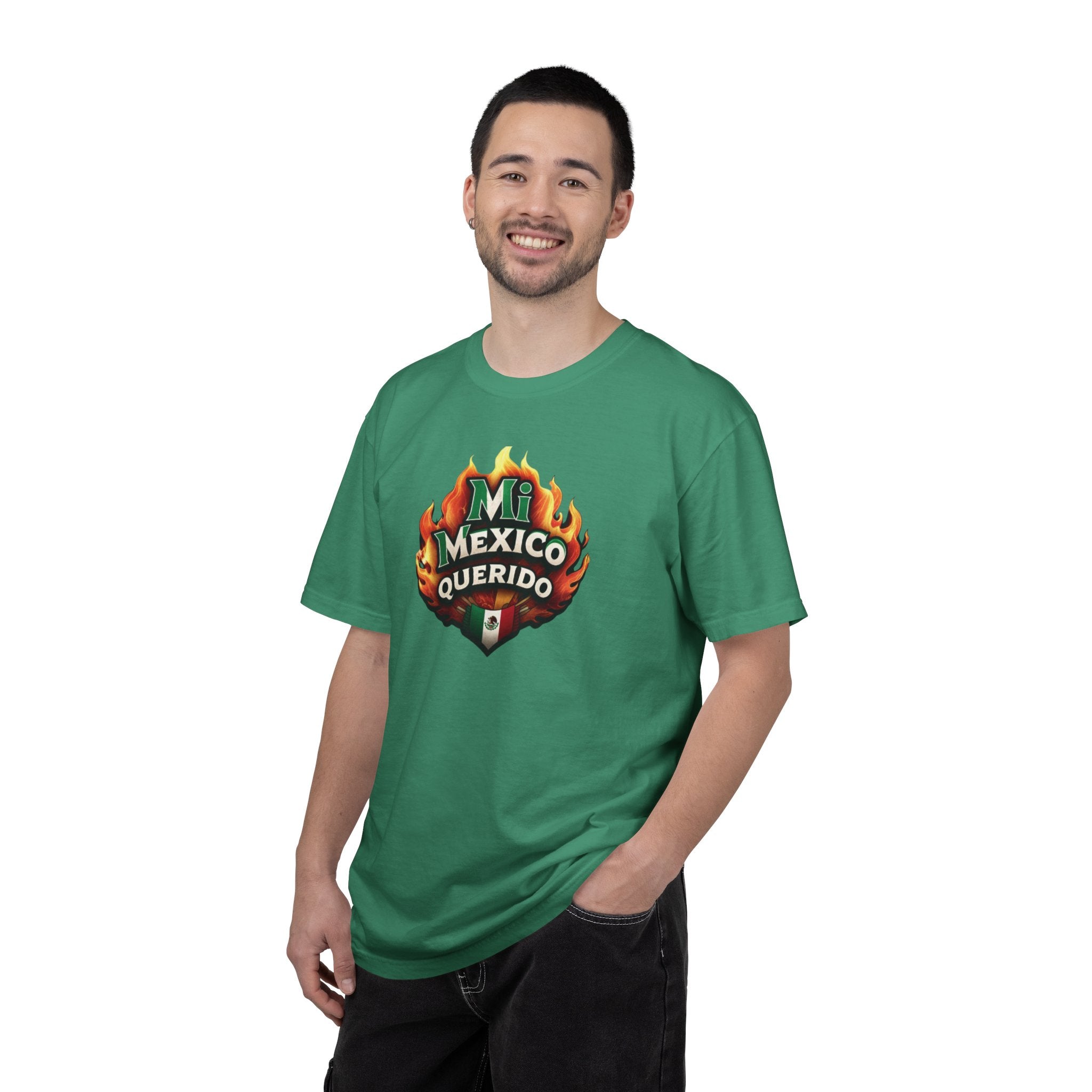 Mi Mexico Querido Flame Graphic Unisex T-Shirt