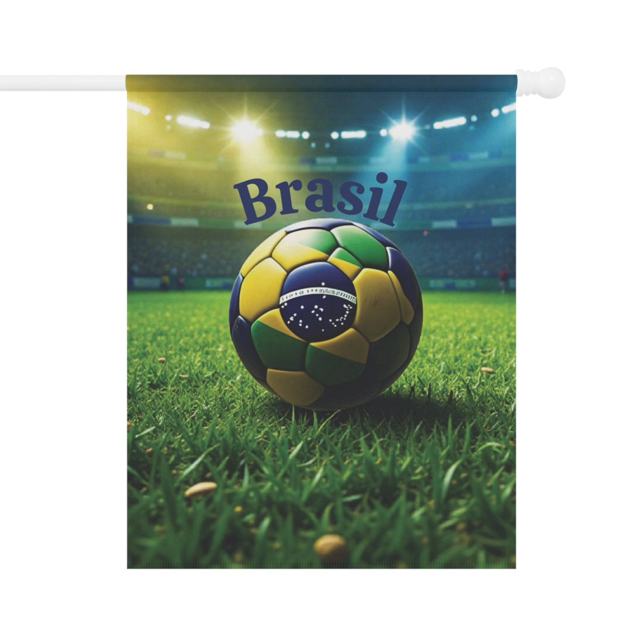 Brasil Soccer Garden Flag – Football Stadium Yard Banner