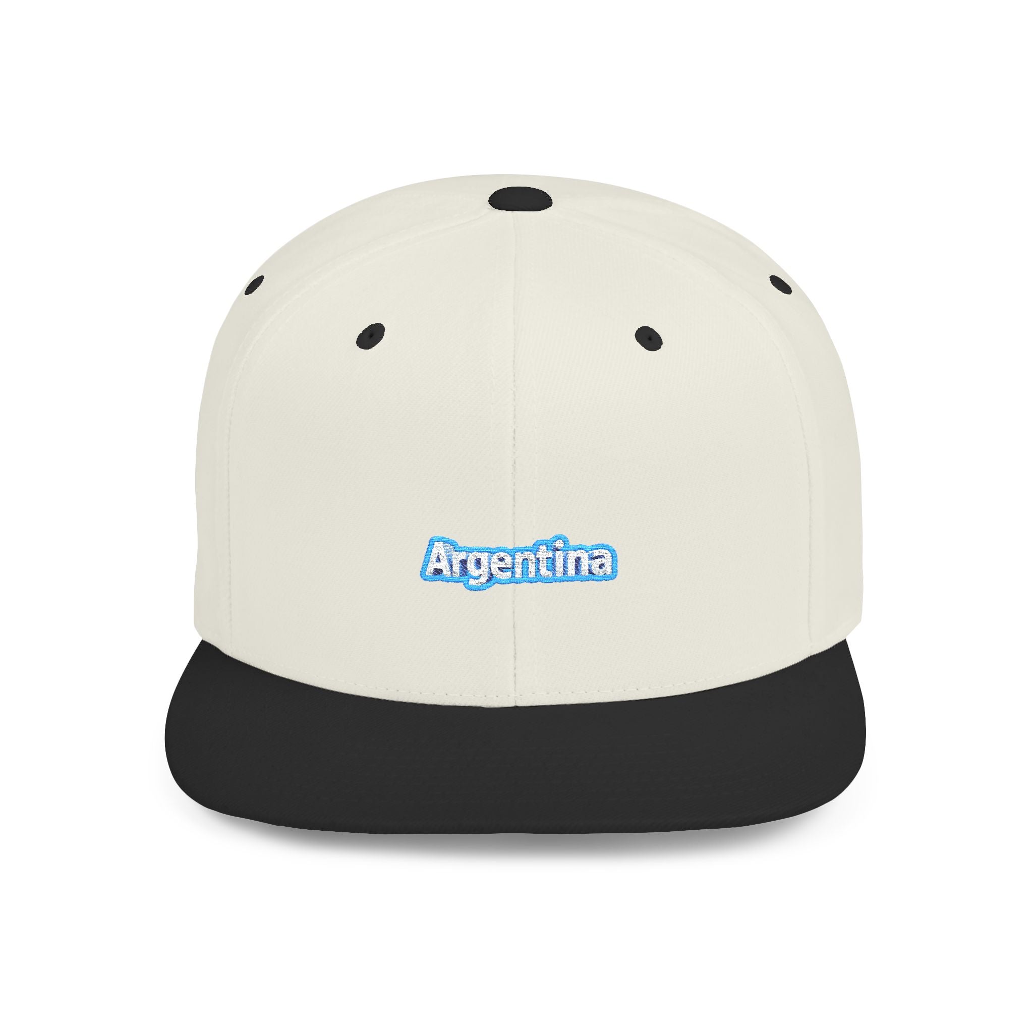 Gorra snapback - Elegante gorra gris argentina para uso casual