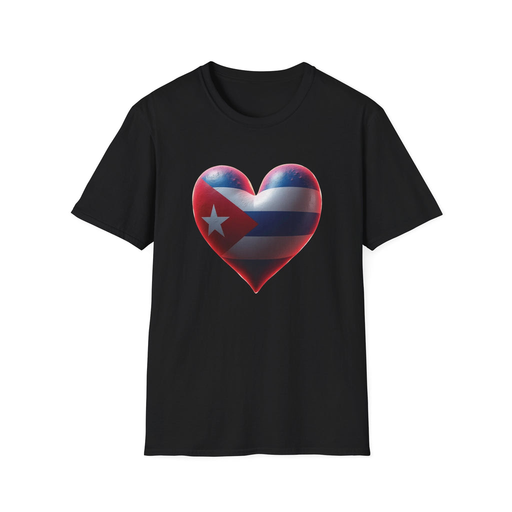 Camiseta cubana unisex de estilo suave