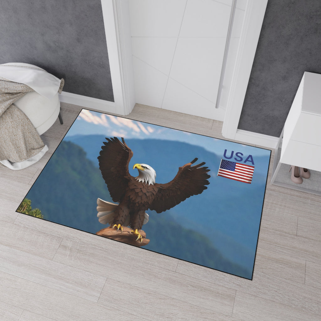 Floor Mat - Eagle in the Mountains Christmas Gift
