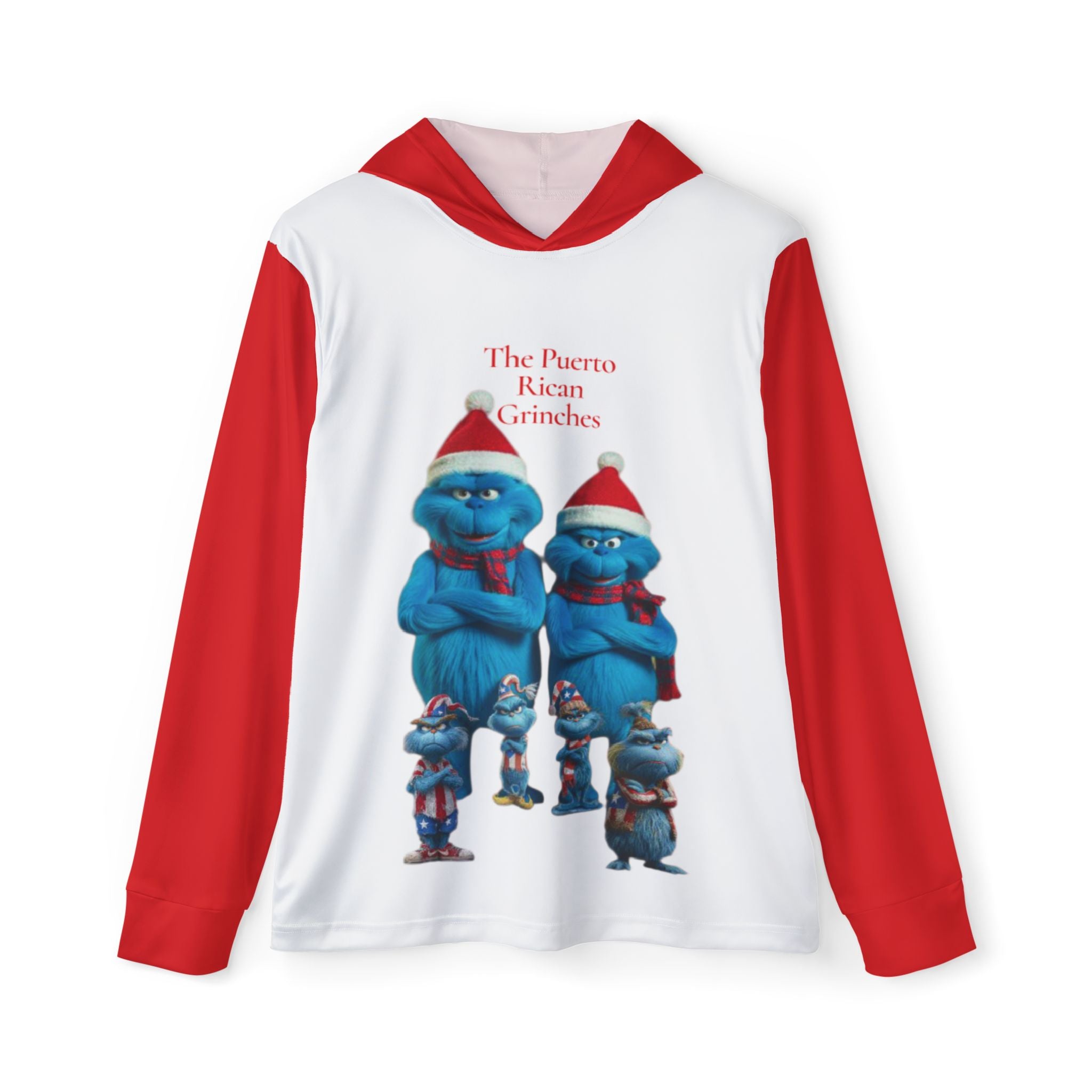 Holiday Grinches Hoodie – "The Puerto Rican Grinches" Christmas Pullover