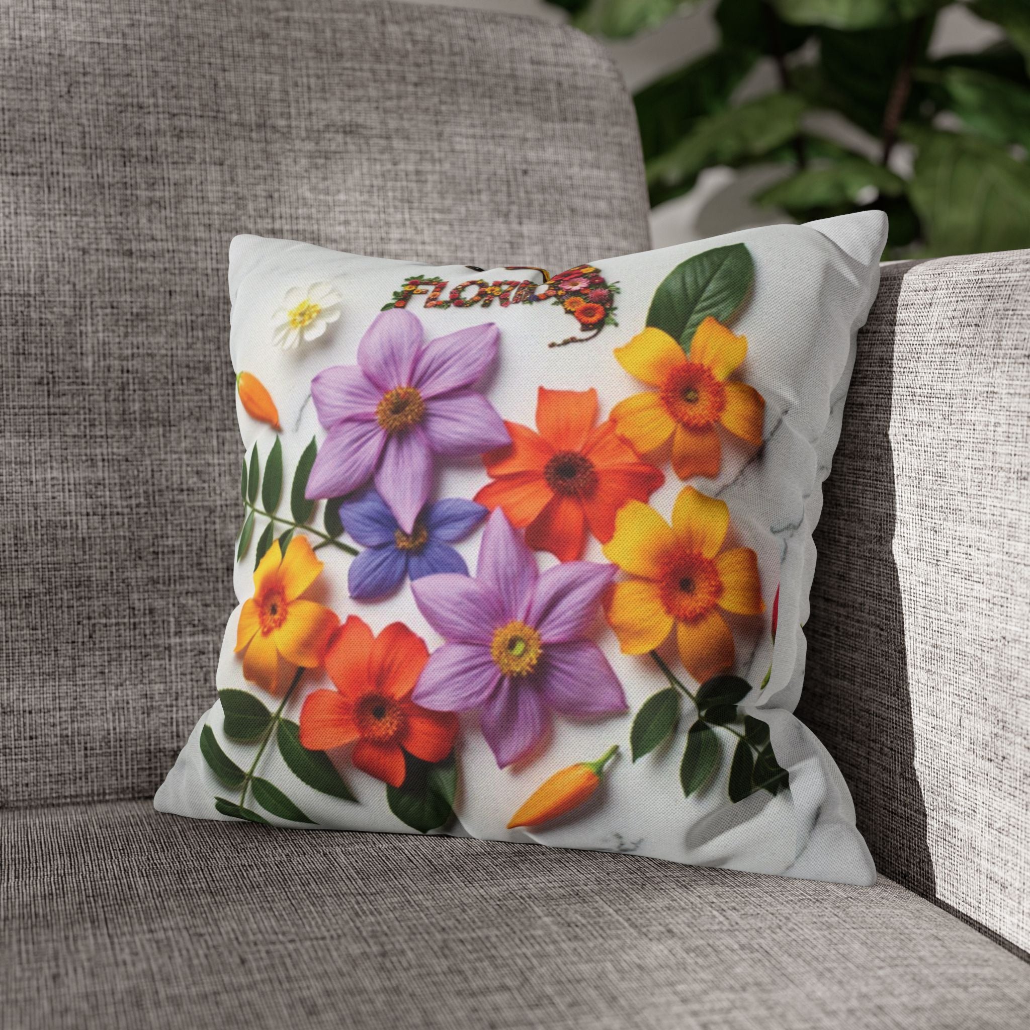 Floral cushion cover “Florida” – Tropical style for your home